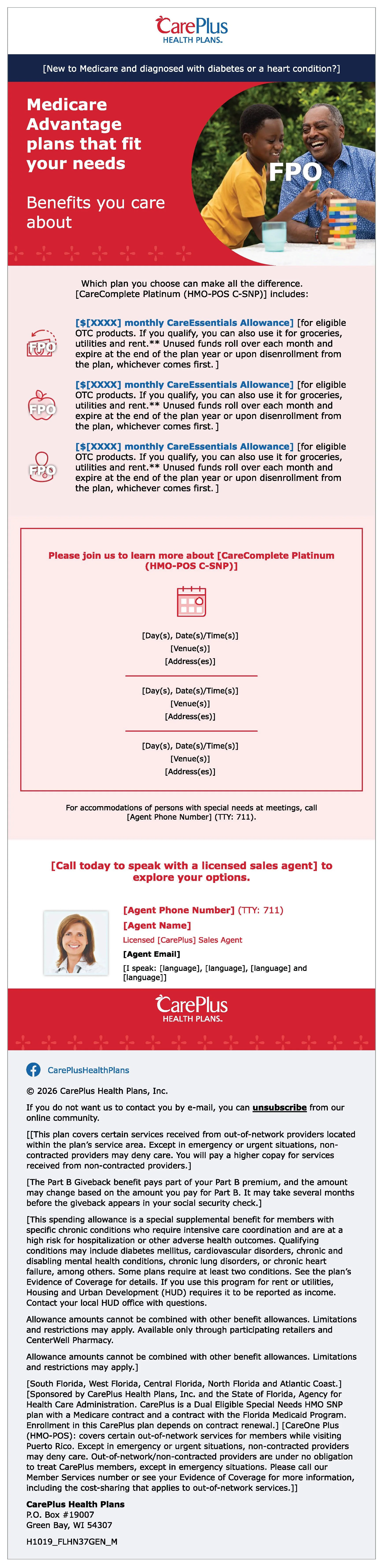 Benefit Feature Email