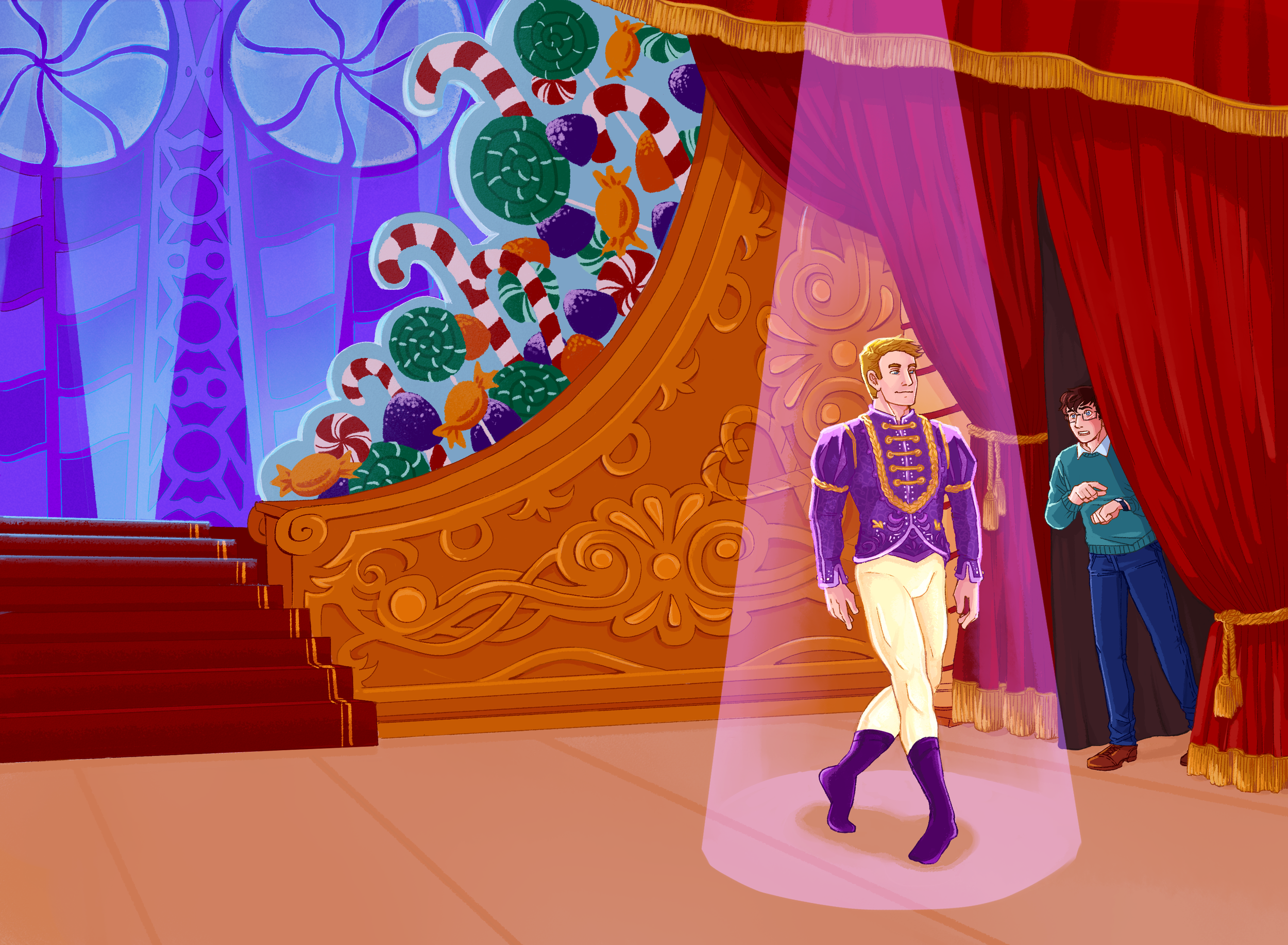 Full clean cover for "On Dancer" by Annabeth Albert.