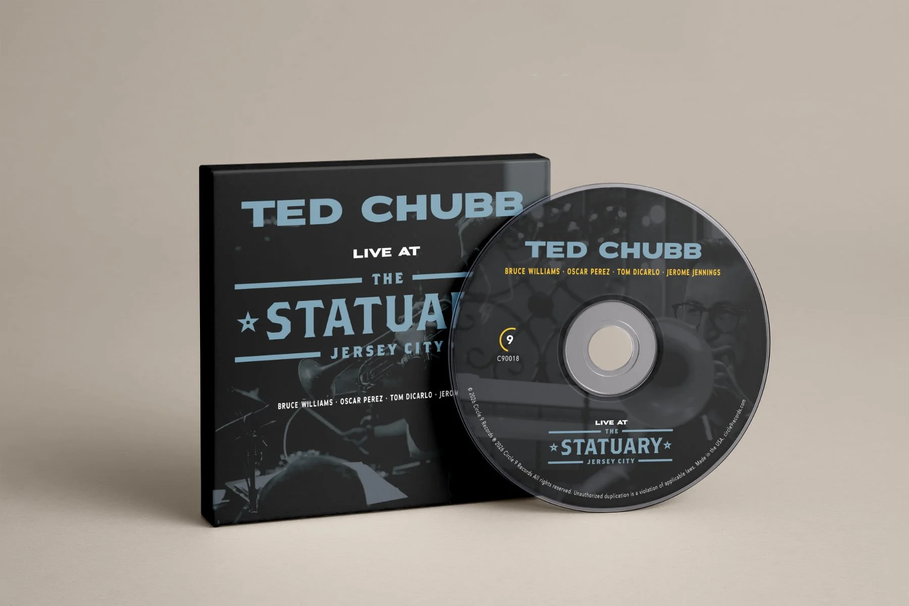 Ted Chubb 'Live at The Statuary' - Limited Edition Compact Disc