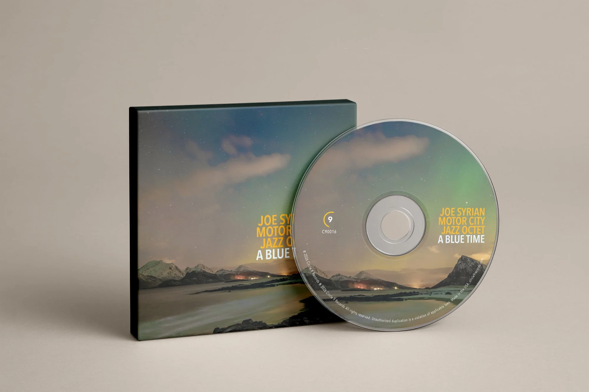 Joe Syrian Motor City Jazz Octet 'A Blue Time' - Limited Edition Compact Disc