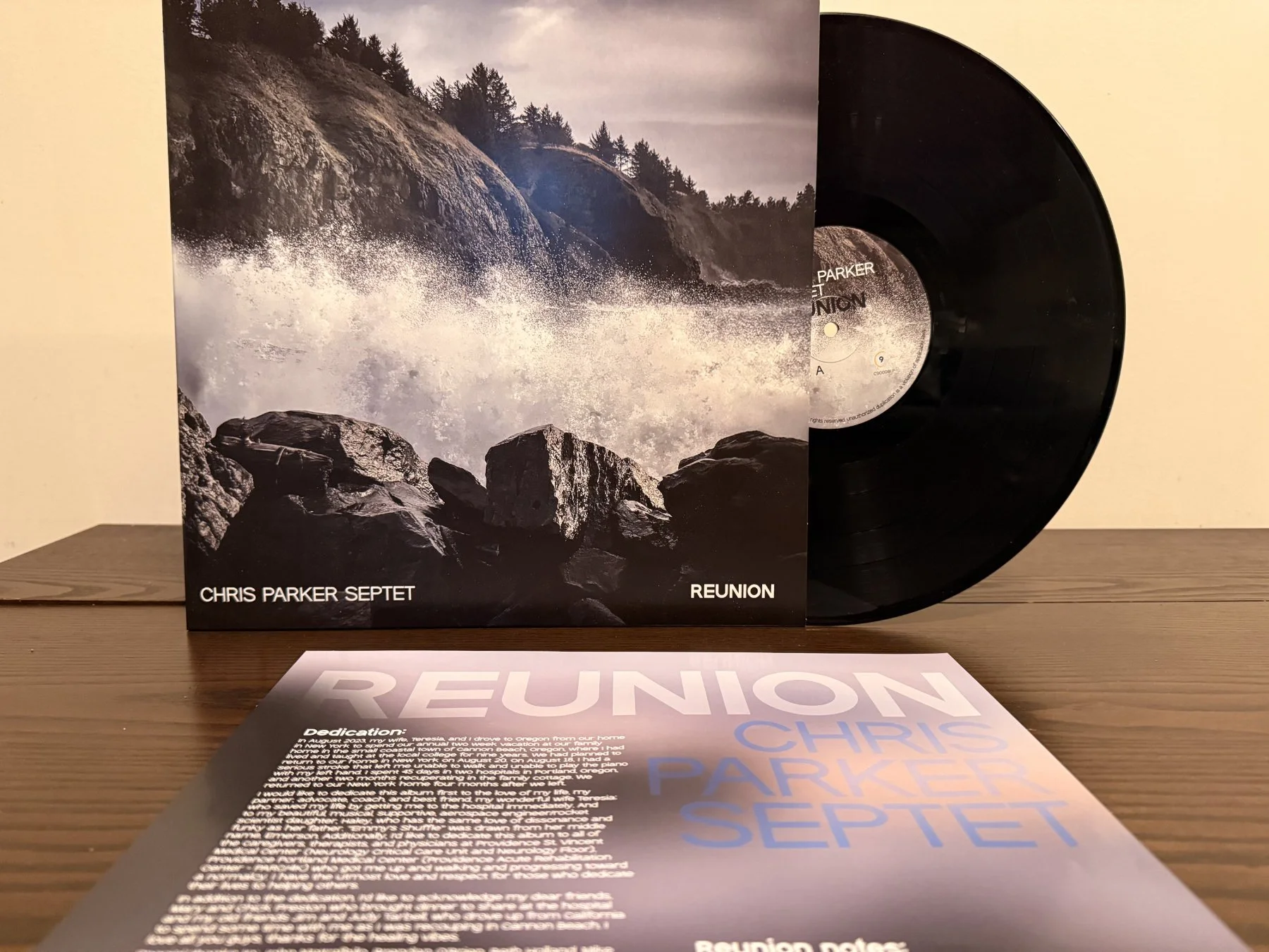 Chris Parker Septet 'Reunion' - Limited Edition 12" LP