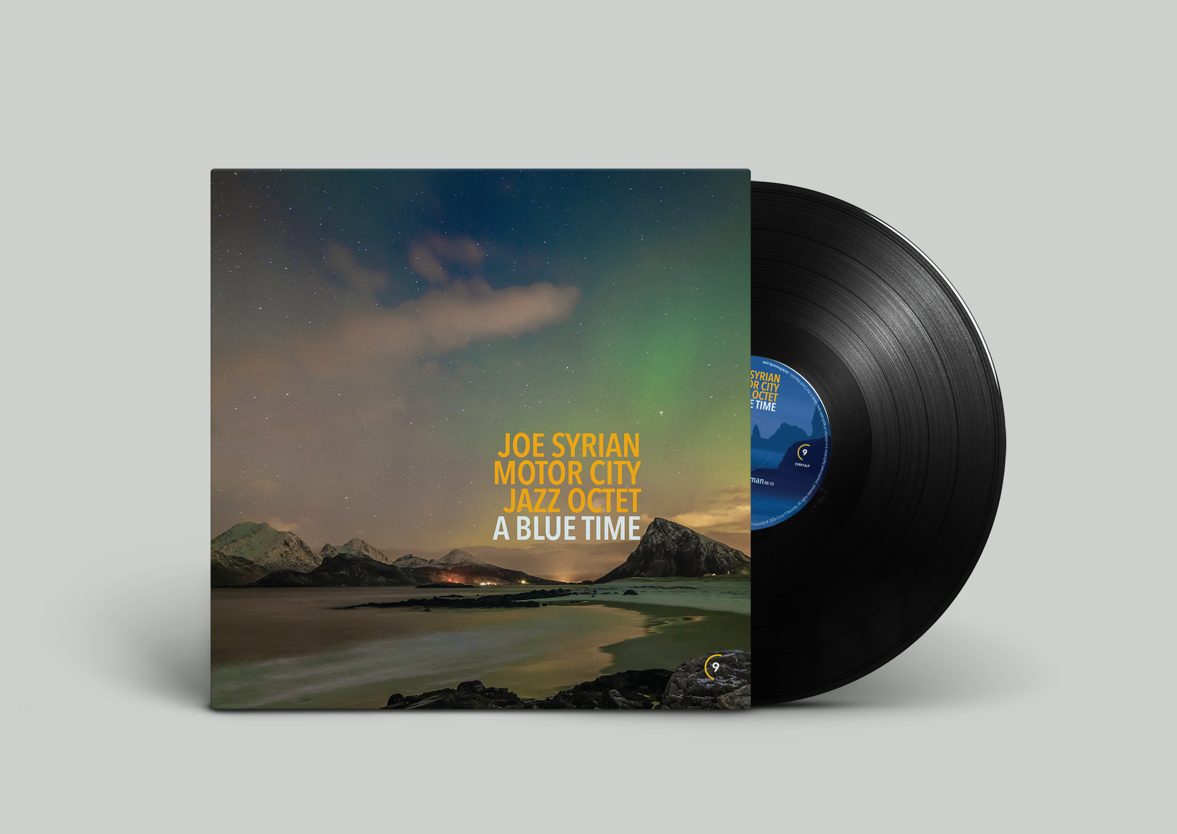 Joe Syrian Motor City Jazz Octet 'A Blue Time' - Limited Edition 12" LP