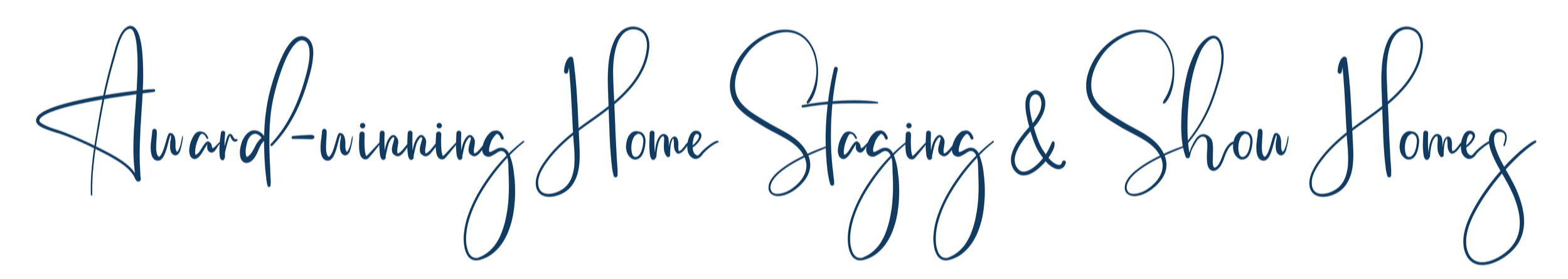 Award winning home staging and show homes