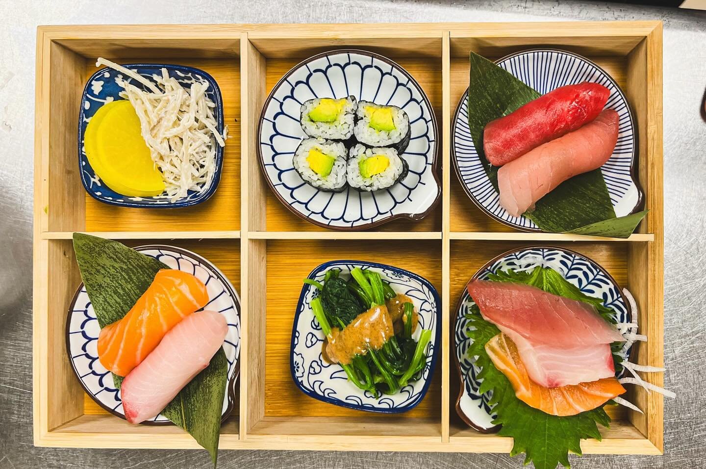 🍱 Bento Box Weekend is here!

We&rsquo;re serving up a delicious variety of bento boxes on every Friday &amp; Saturday! 😋
Perfectly packed, full of flavor, and made fresh &mdash; don&rsquo;t miss out!

##SLCeats
#SaltLakeCityFood
#SLCfoodie
#SLCfoo