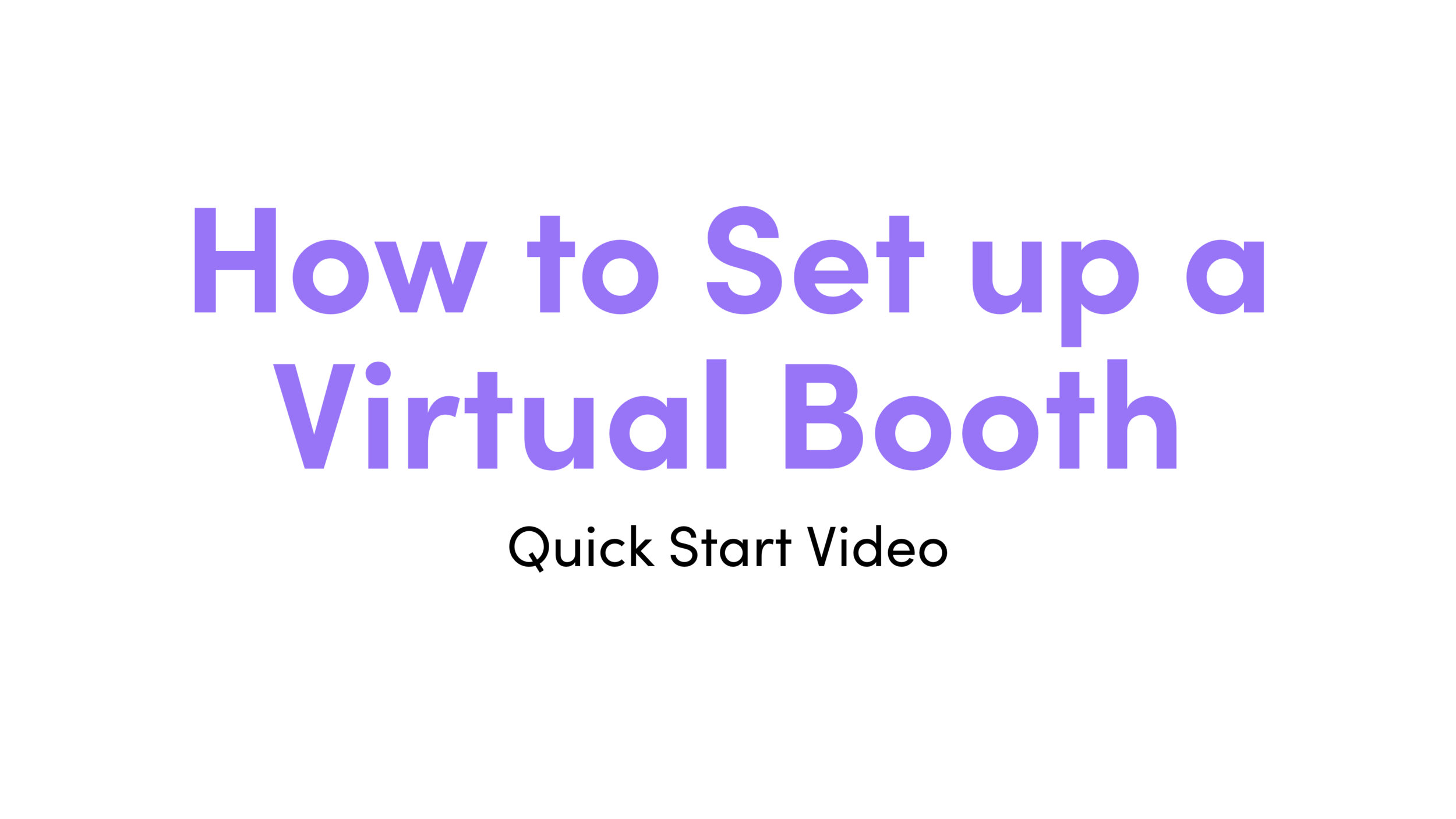 Virtual Booth — Photobooth Supply Co