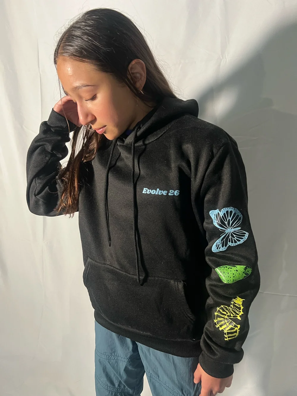 ジャケット・アウター custom culture leather switching hoodie Transform Hoodies / Zip Jackets — Evolve 26