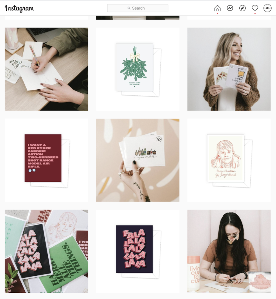 5 social media post ideas — maker & made