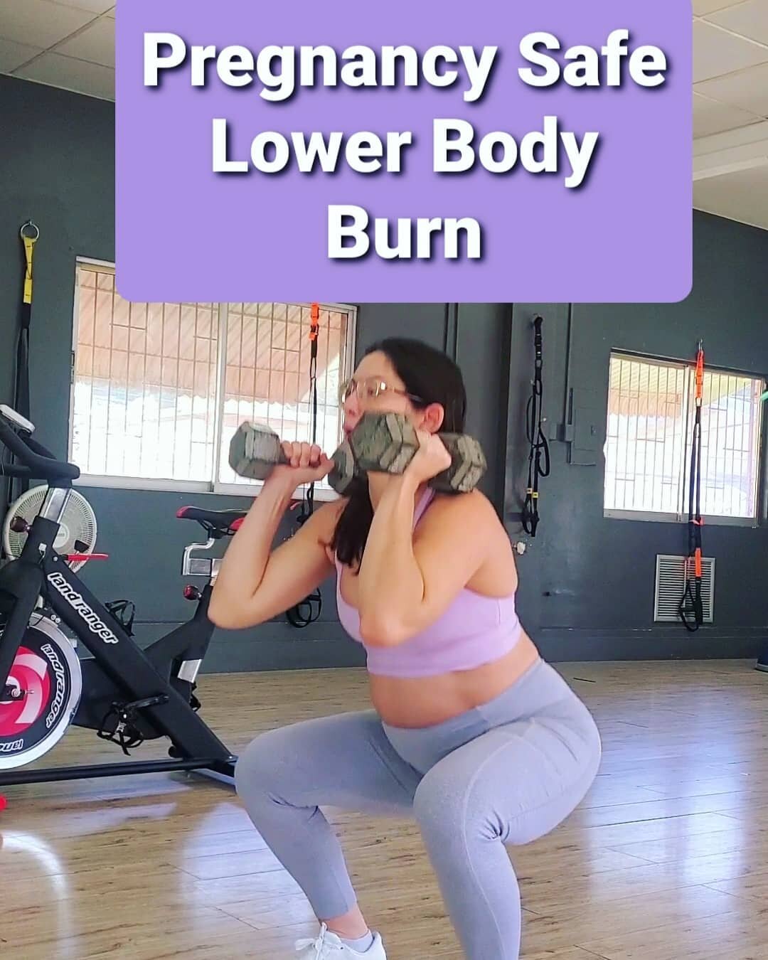 Pregnancy Safe and Fire approved Lower Body Burn 🔥 🔥
.
.
This is a time drop workout: 1st round each exercise 40sec then 2nd round 30sec and 3rd round 20sec.. each round is finished with the burner for 1 min on the last slide!
.
Remember always che