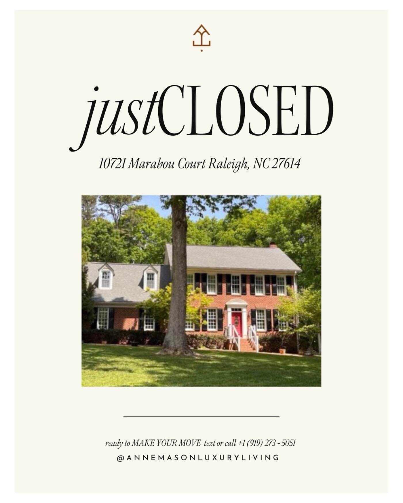 Are you relocating to the Raleigh area? 

We love helping our relocation clients find home in this city we love so much.  These buyers are relocating from California and found us right here on Instagram.  They flew out for a long weekend in April to 