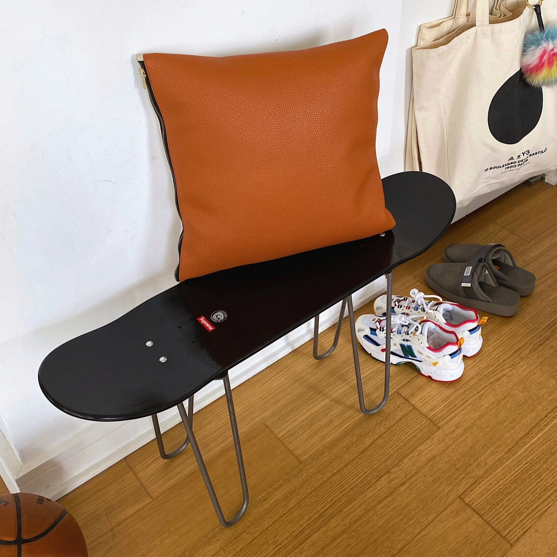 DIY Skateboard Bench