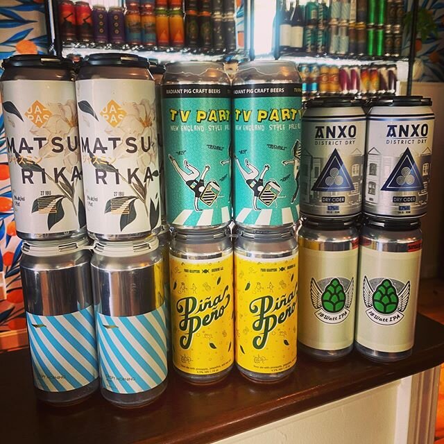 It&rsquo;s a long weekend and @crftcollective just dropped off some delicious stuff!! Woohoo🎉🎉
.
.
#drinkthekennebunks #memorialdayweekend #lovekpt