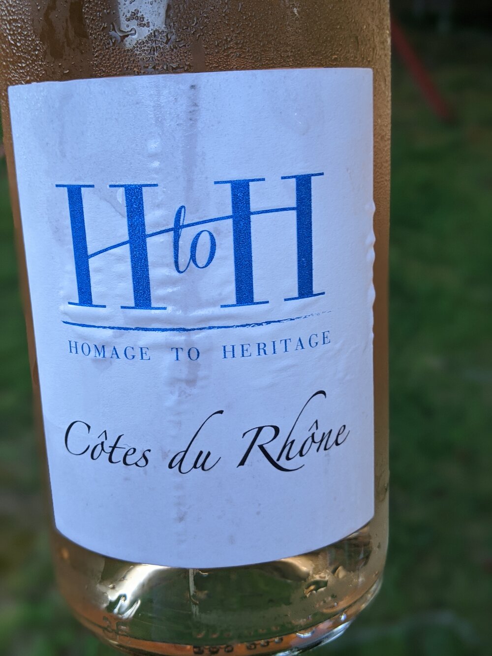 Day #19 – H to H Homage to Heritage Rosé