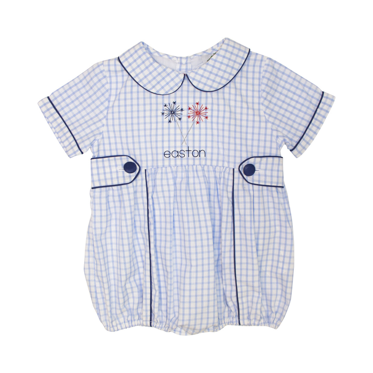 Pineapples and Peonies - Patriotic Children's Clothing