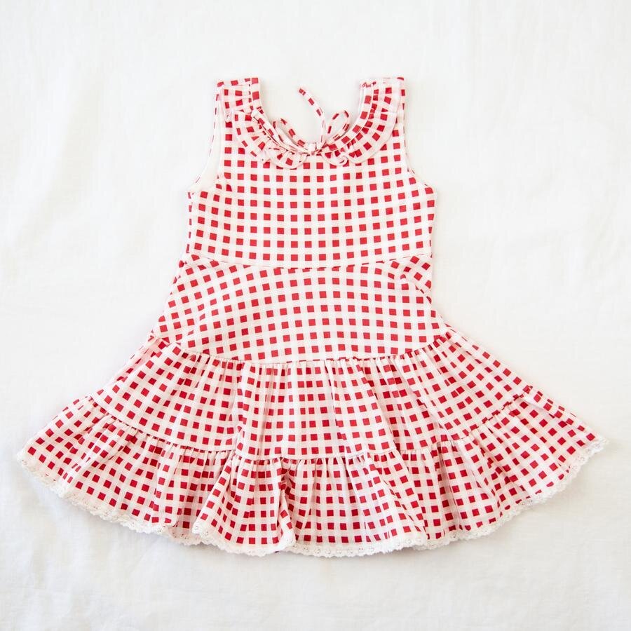 Patriotic Children's Clothing — Pineapples and Peonies