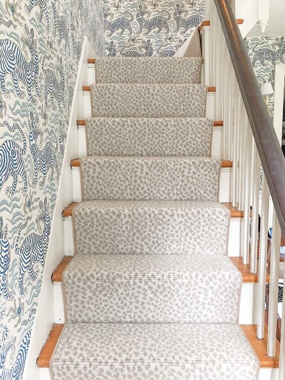 Pineapples and Peonies - The Perfect Stair Runner