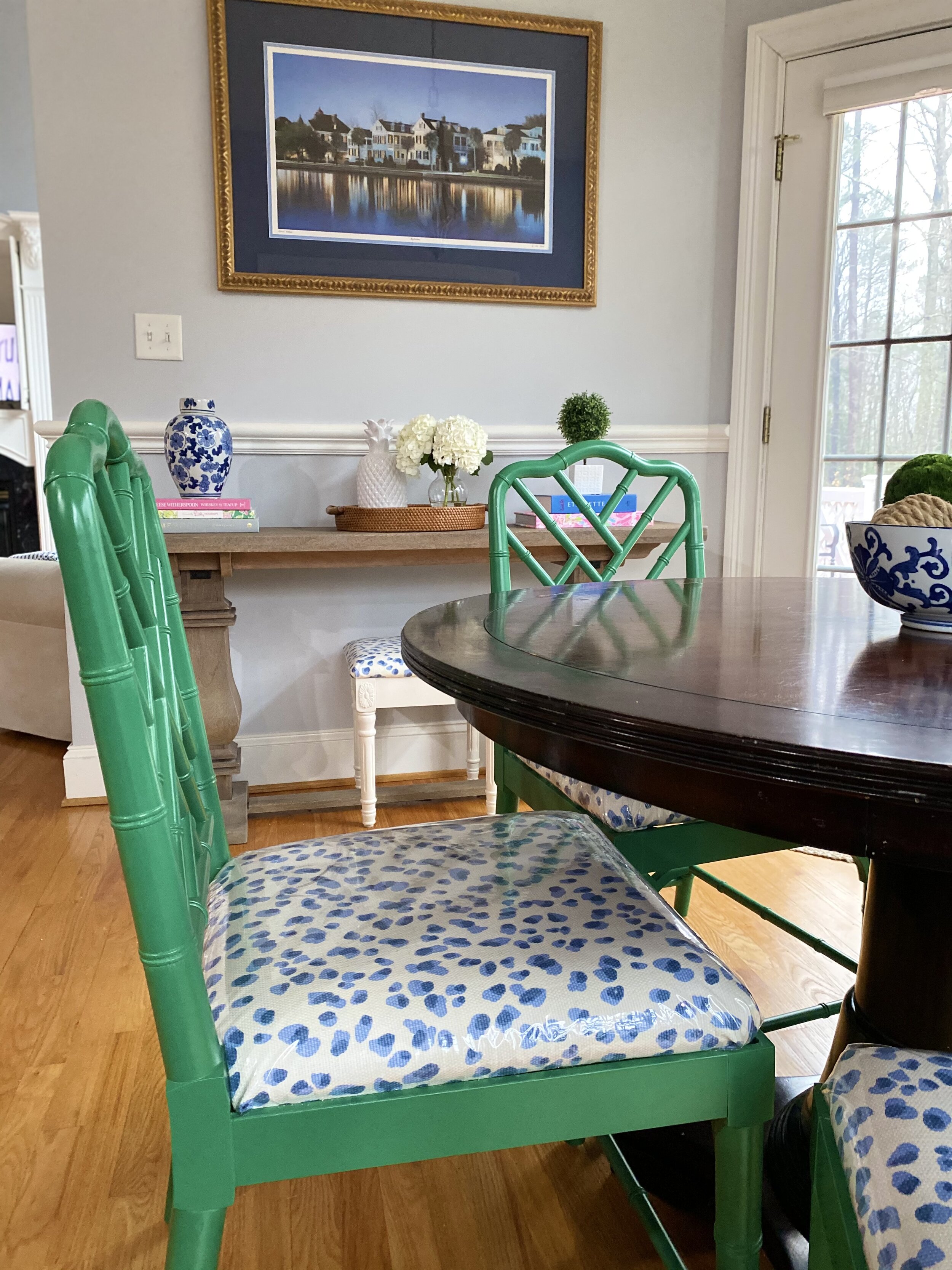 how to upholster a dining room chair