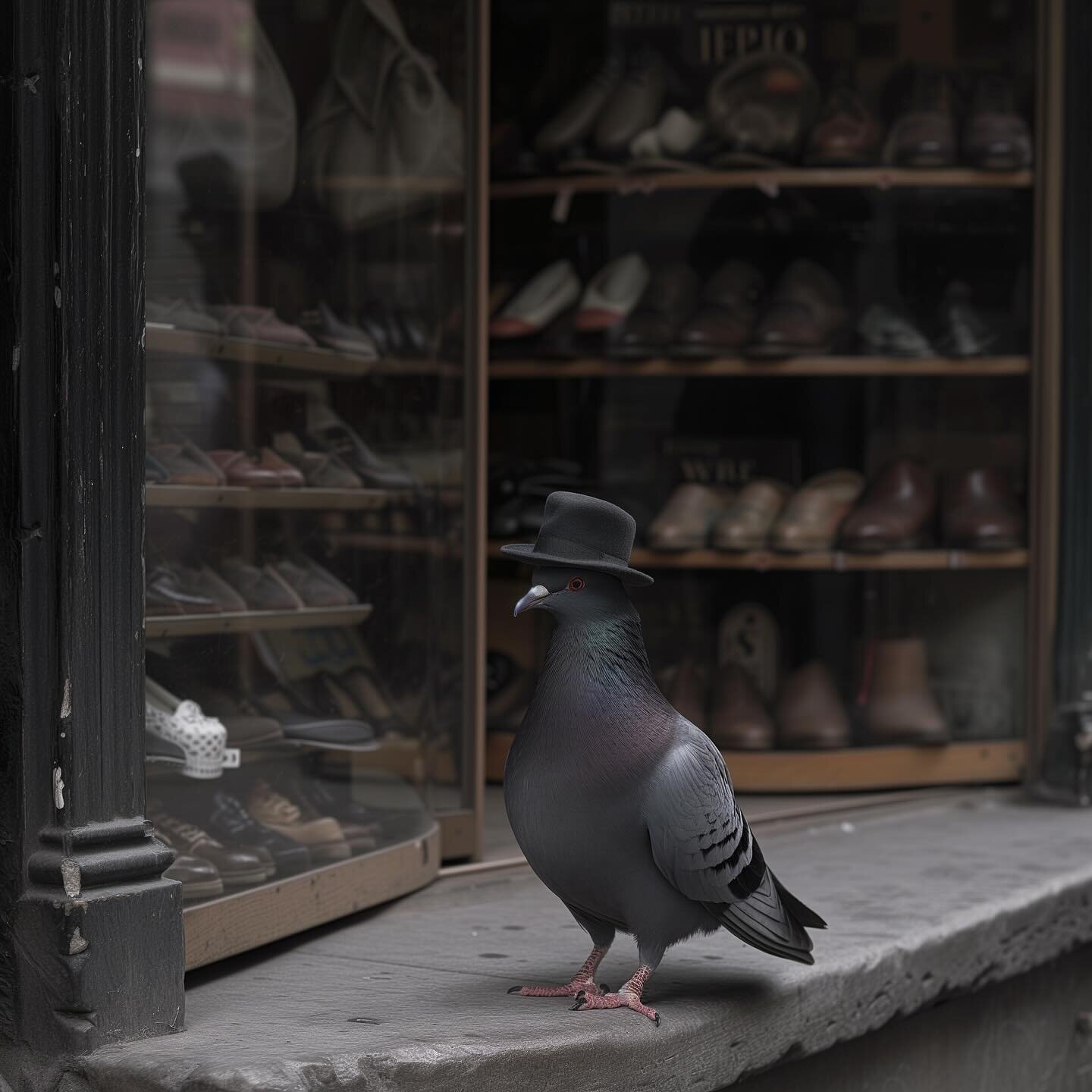 &ldquo;A cool pigeon shoplifting&rdquo;

Made with MidJourney v6

#aiart #aigeneratedart #generativeart #digitalart #art #aiartcommunity #midjourney #midjourneyai #midjourneyv6 #pigeon #pigeons
