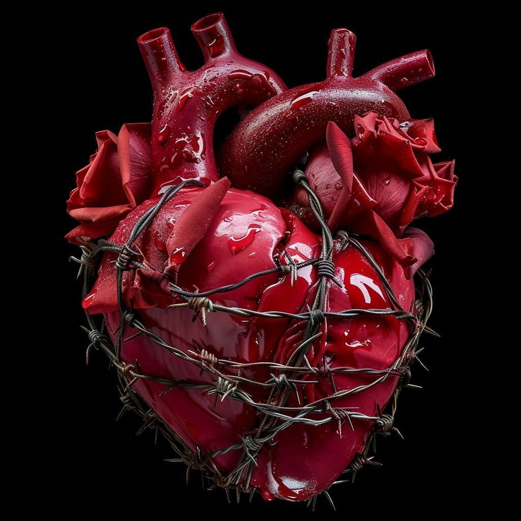 Heart of thorns

Made with MidJourney v6

#aiart #aigeneratedart #generativeart #digitalart #art #aiartcommunity #midjourney #midjourneyai #midjourneyv6 #heart #hearts #thorns #emo #valentines