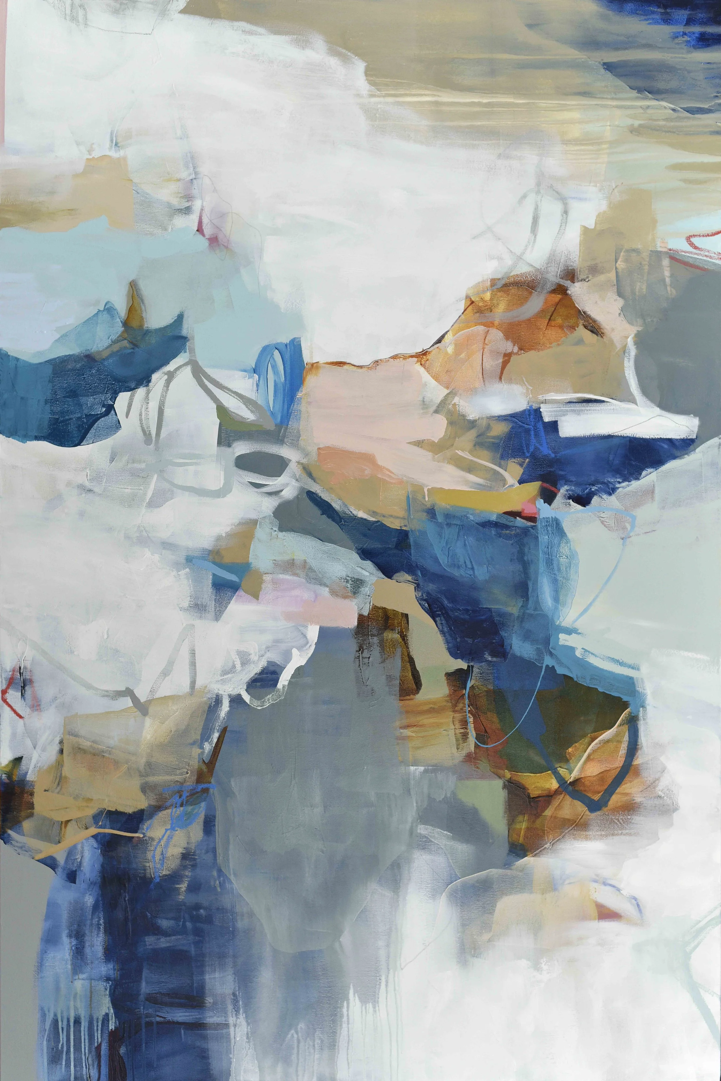 Cat Tesla  72x48 large non-objective abstract painting.jpg