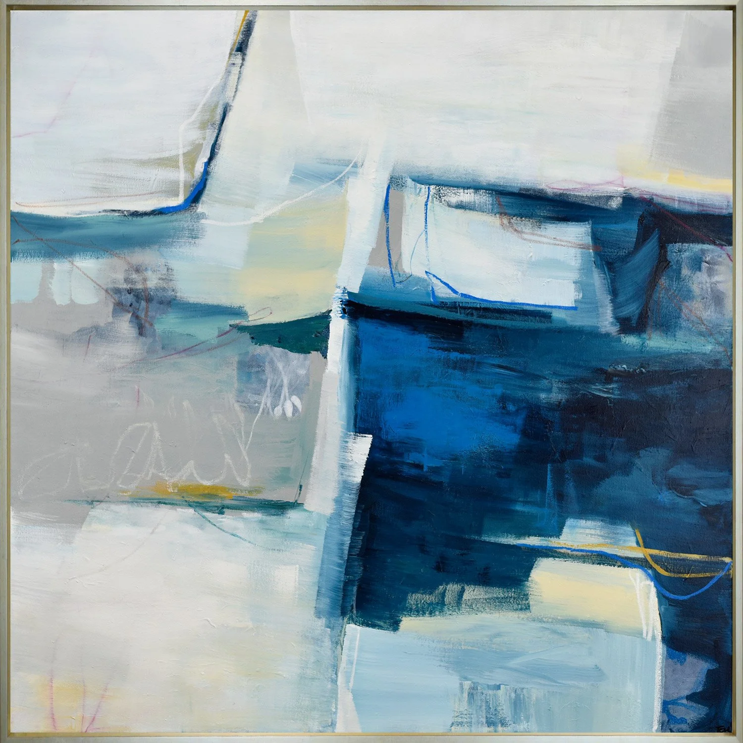 cat-tesla-water-crossing-46x46-2025-abstract-painting-for-sale.jpg