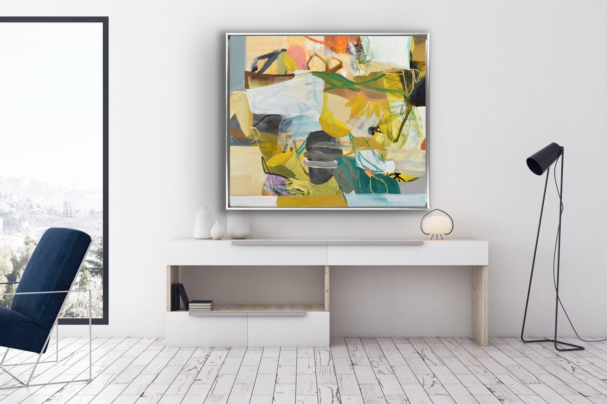 cat-tesla-marigold-46x40-abstract-painting-for-sale (9).JPG