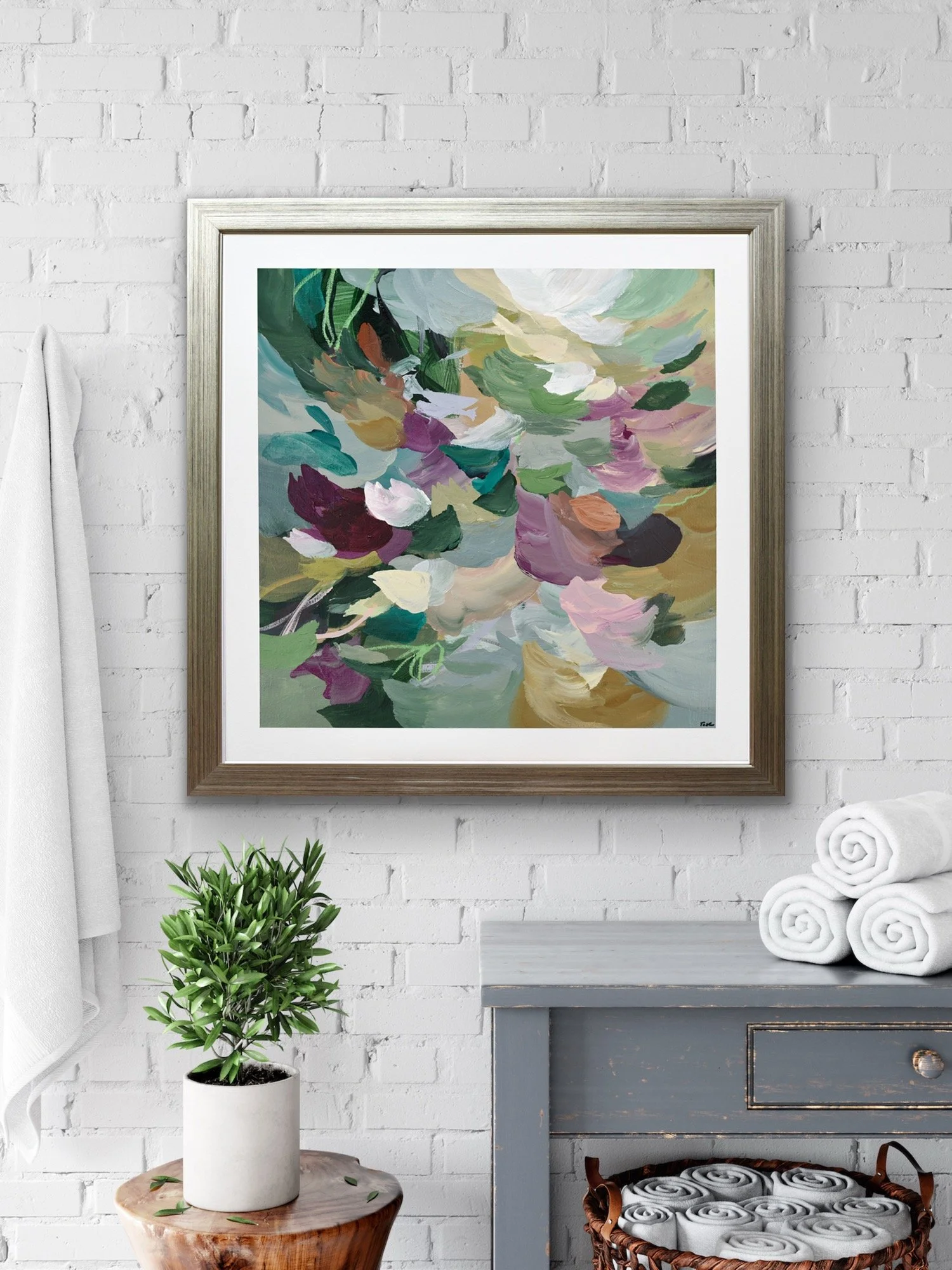 cat-tesla-wild-blooms-2-30x30-2025-naturescape-painting-for-sale (4).JPG
