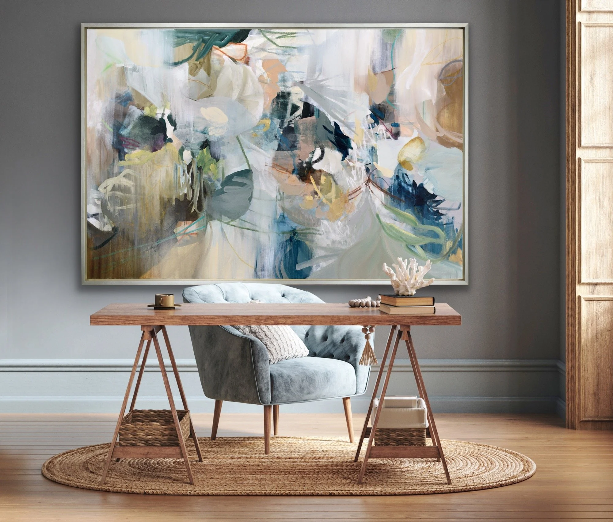 cat-tesla-forest-bathing-2-48x72-2026-abstract-painting-for-sale (10).JPG