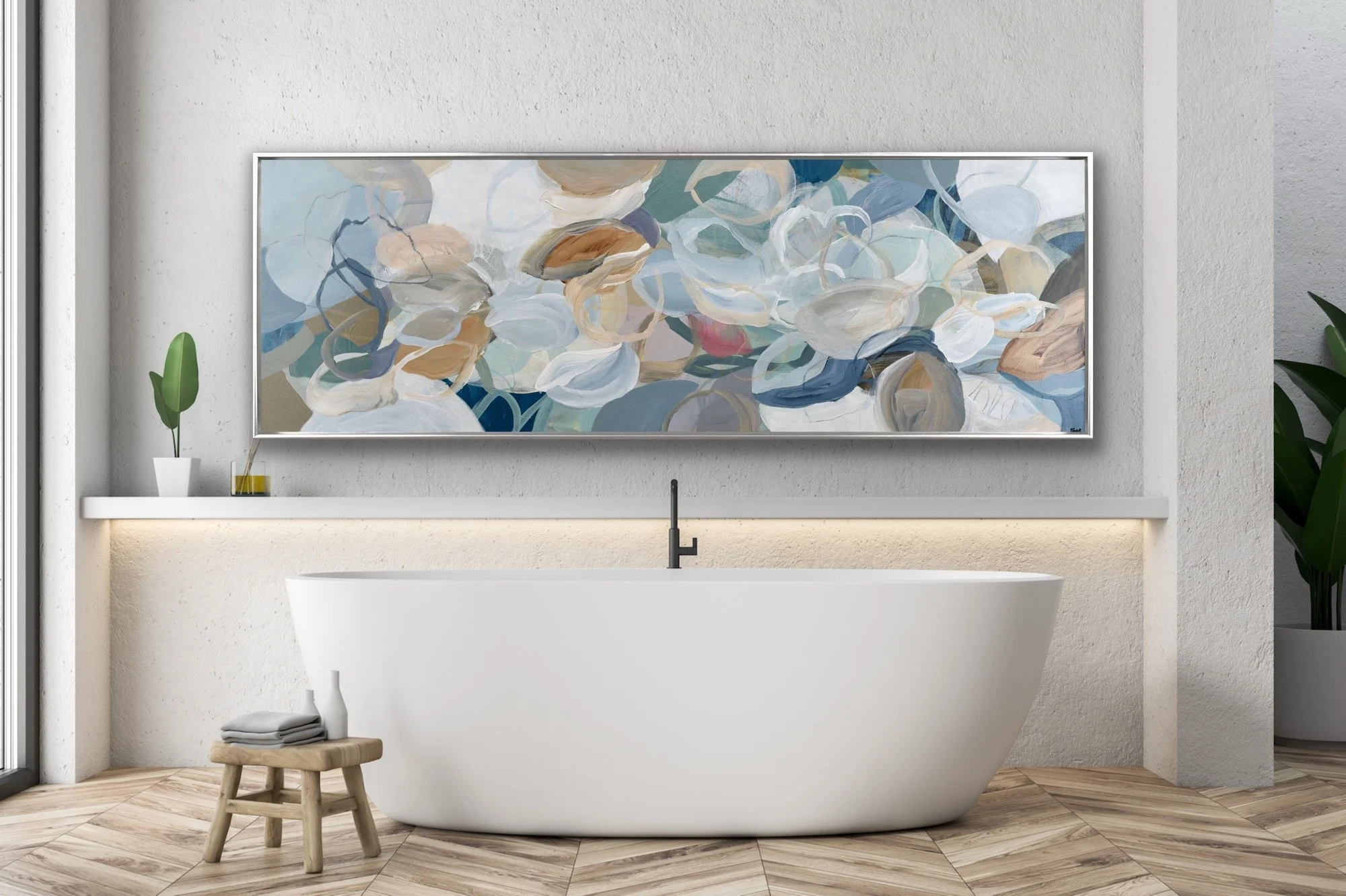 cat-tesla-peony-power-37-20x60-2026-naturescape-painting-for-sale (4).JPG