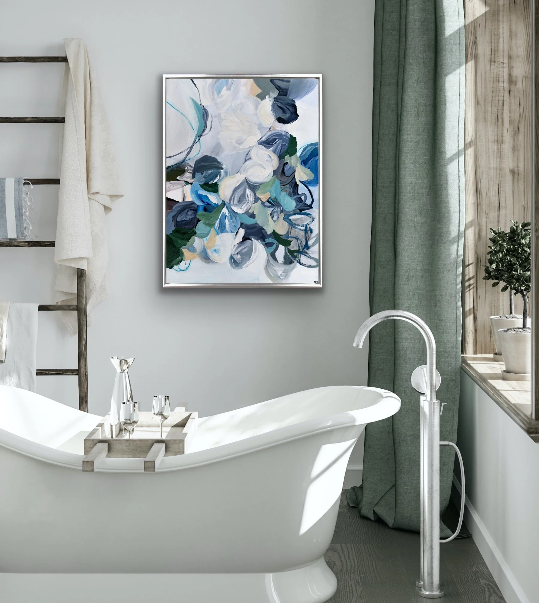 cat-tesla-peony-power-26-40x30-2025-naturescape-painting-for-sale (5).JPG