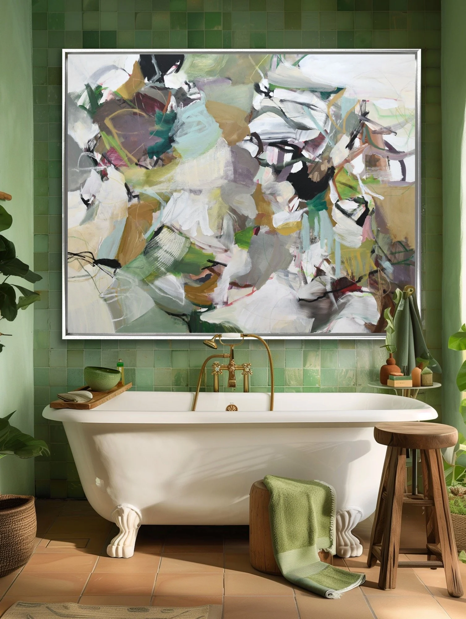 cat-tesla-forest-bathing-48x60-2026-abstract-painting-for-sale (2).JPG