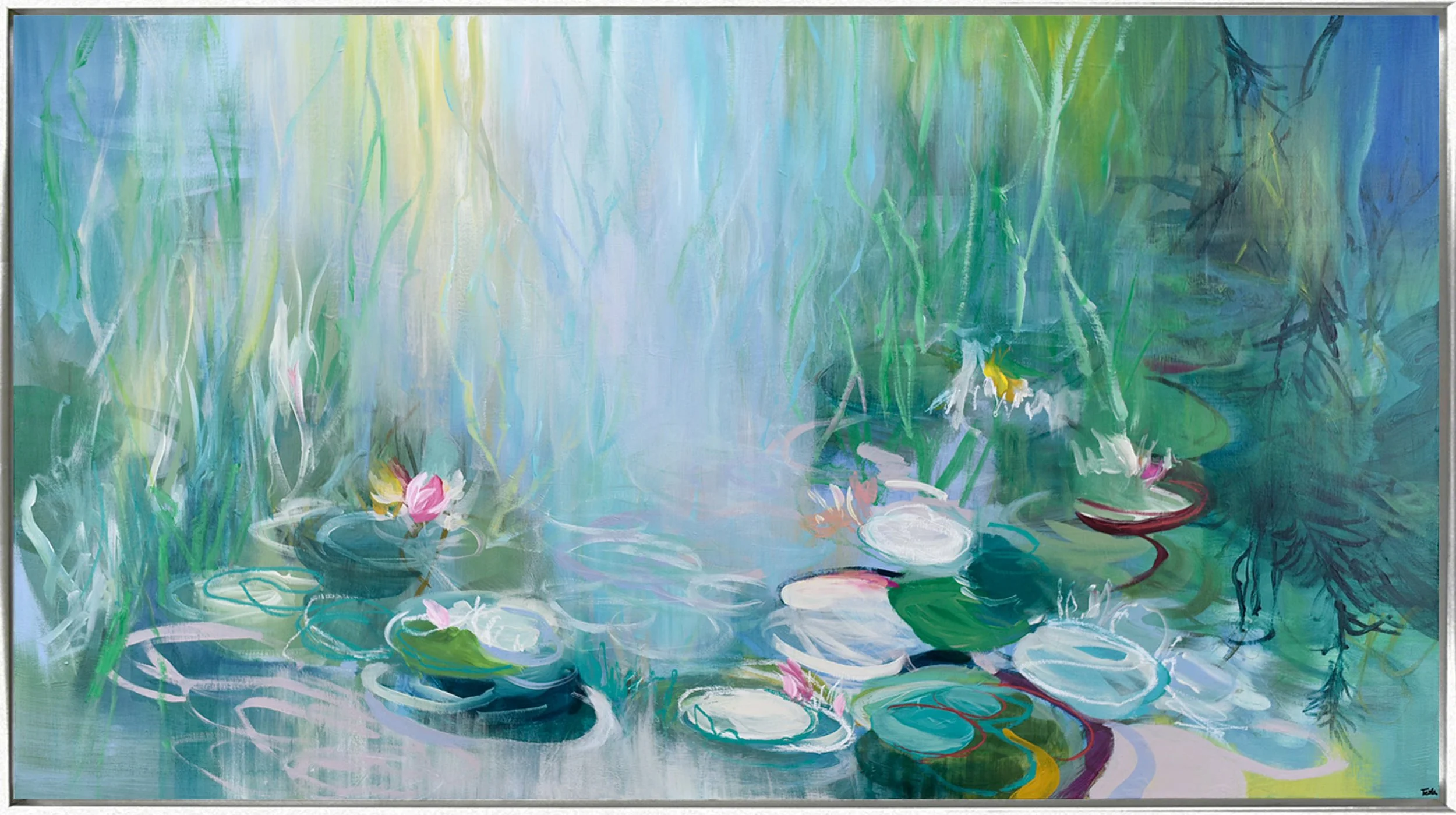 Sanctuary  42"hx74"w, Framed