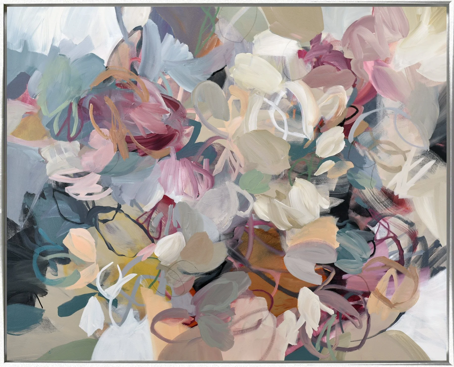 Embrace 50"hx62"w, Framed