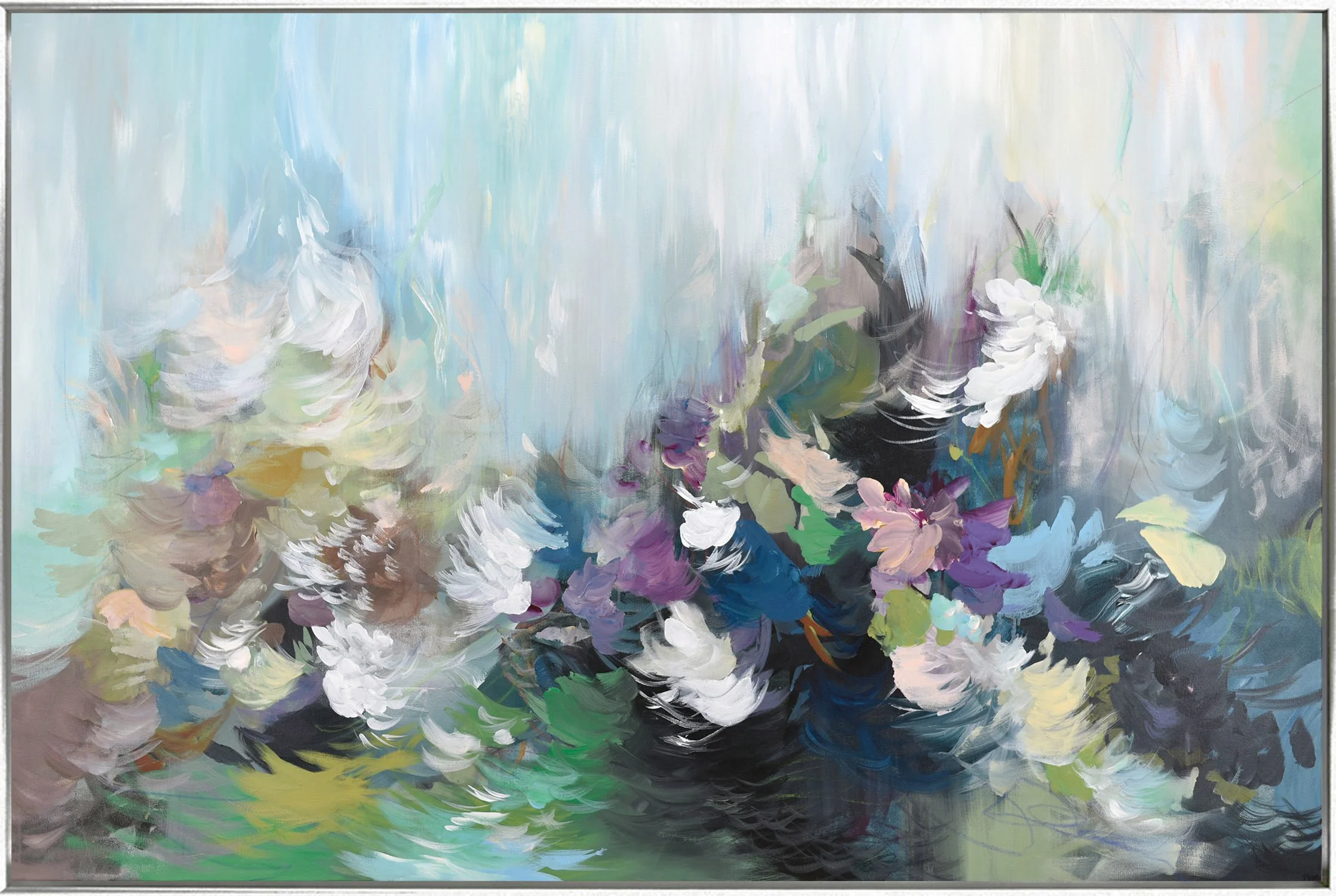 Free Spirit,  50"hx74"w, Framed