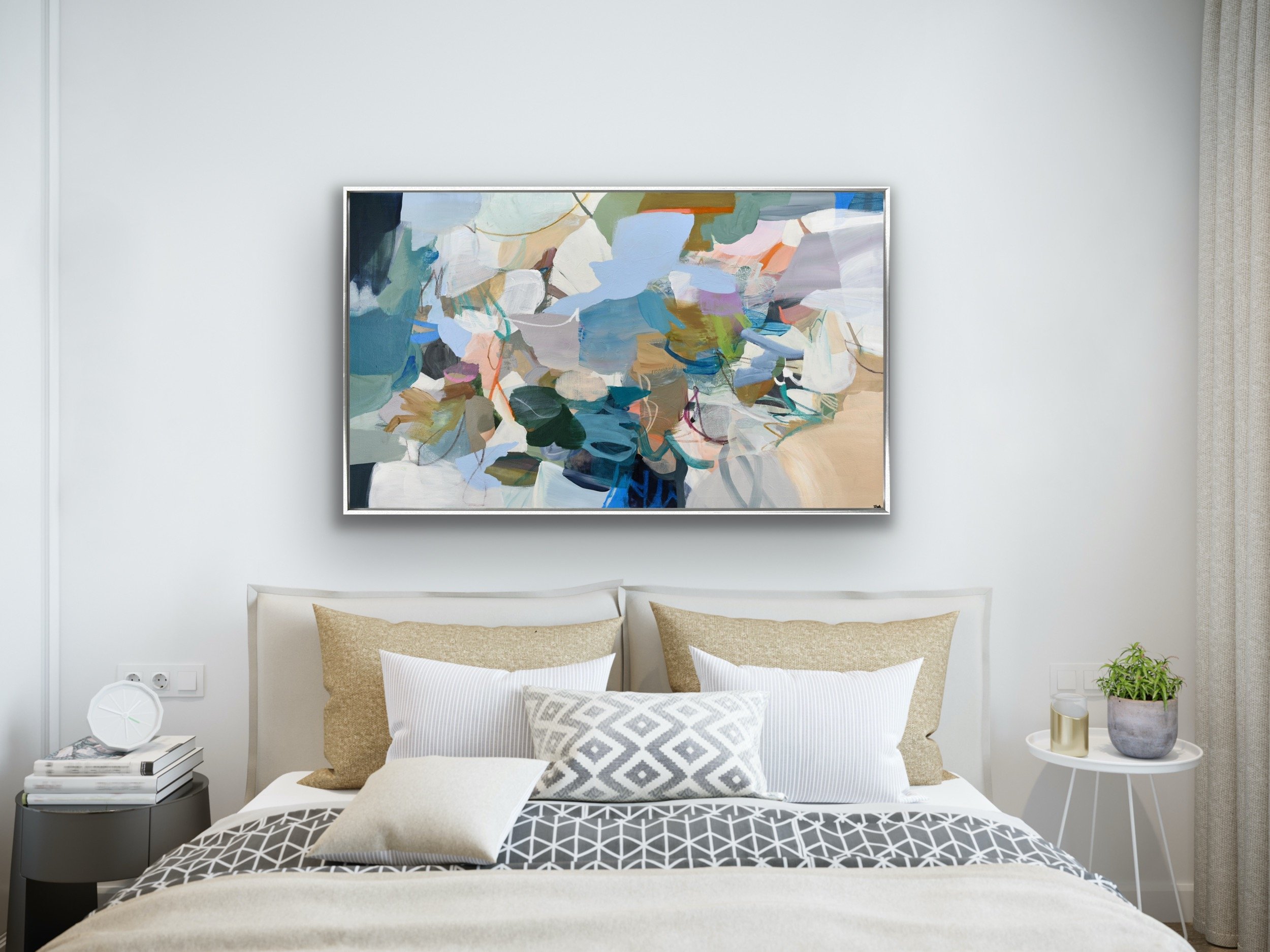cat-tesla-beach-day-36x60-2026-abstract-painting-for-sale (3).JPG