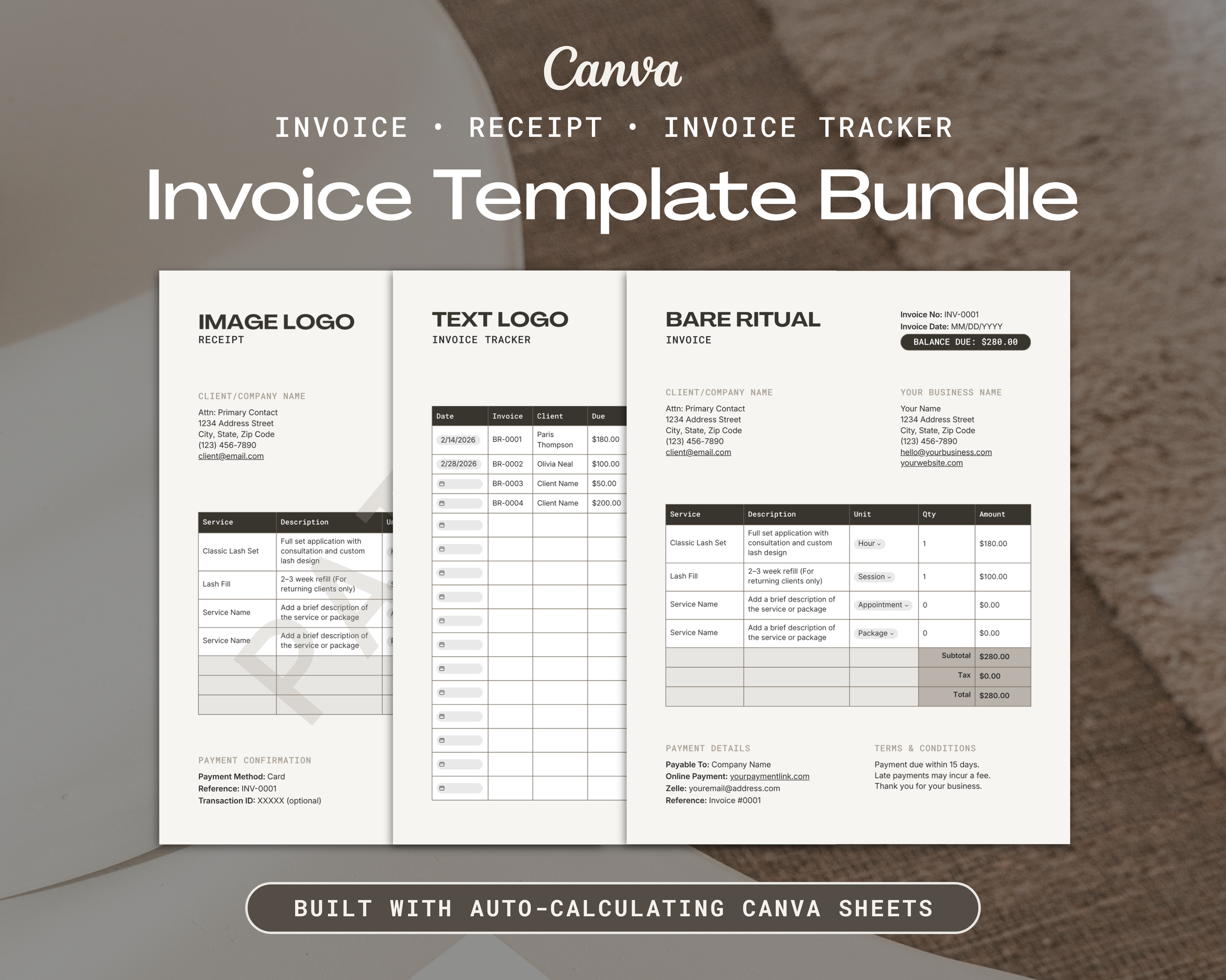 The Invoice Template Bundle