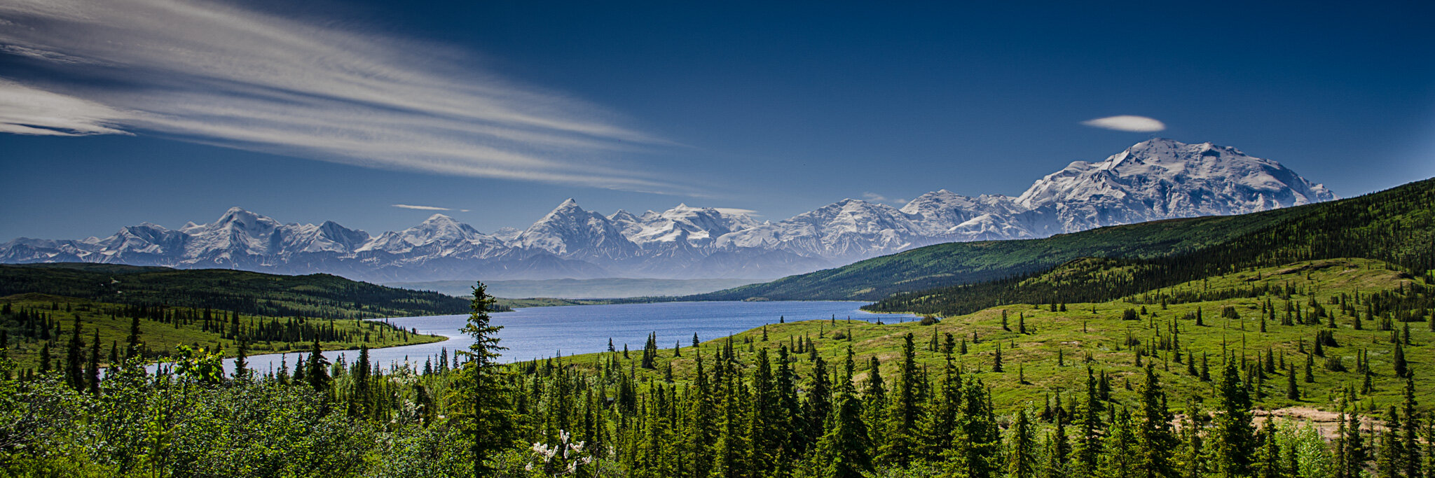 Mt Denali and Wonder Lake, Alaska
