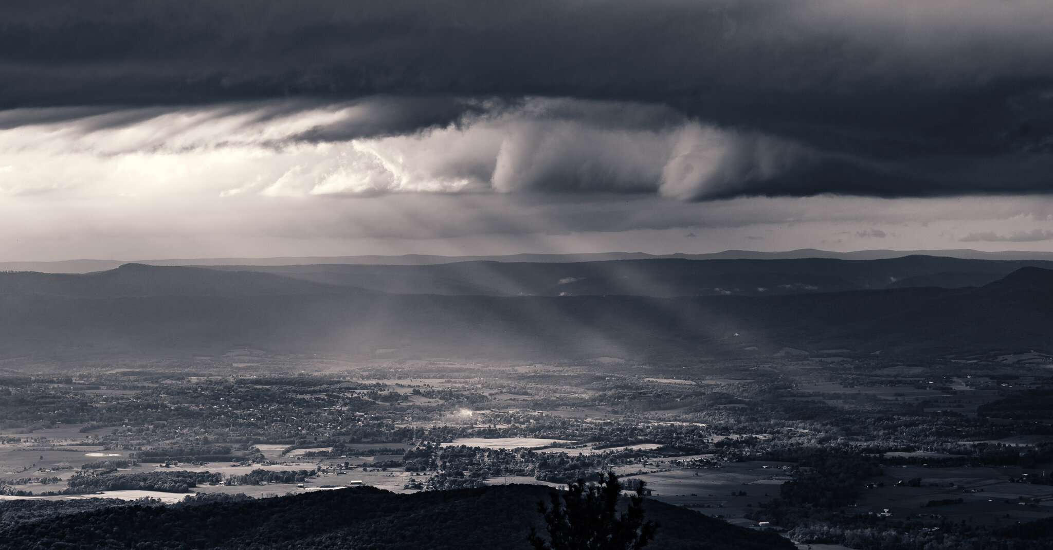 Spring Storms, Shenandoah Valley, Virginia