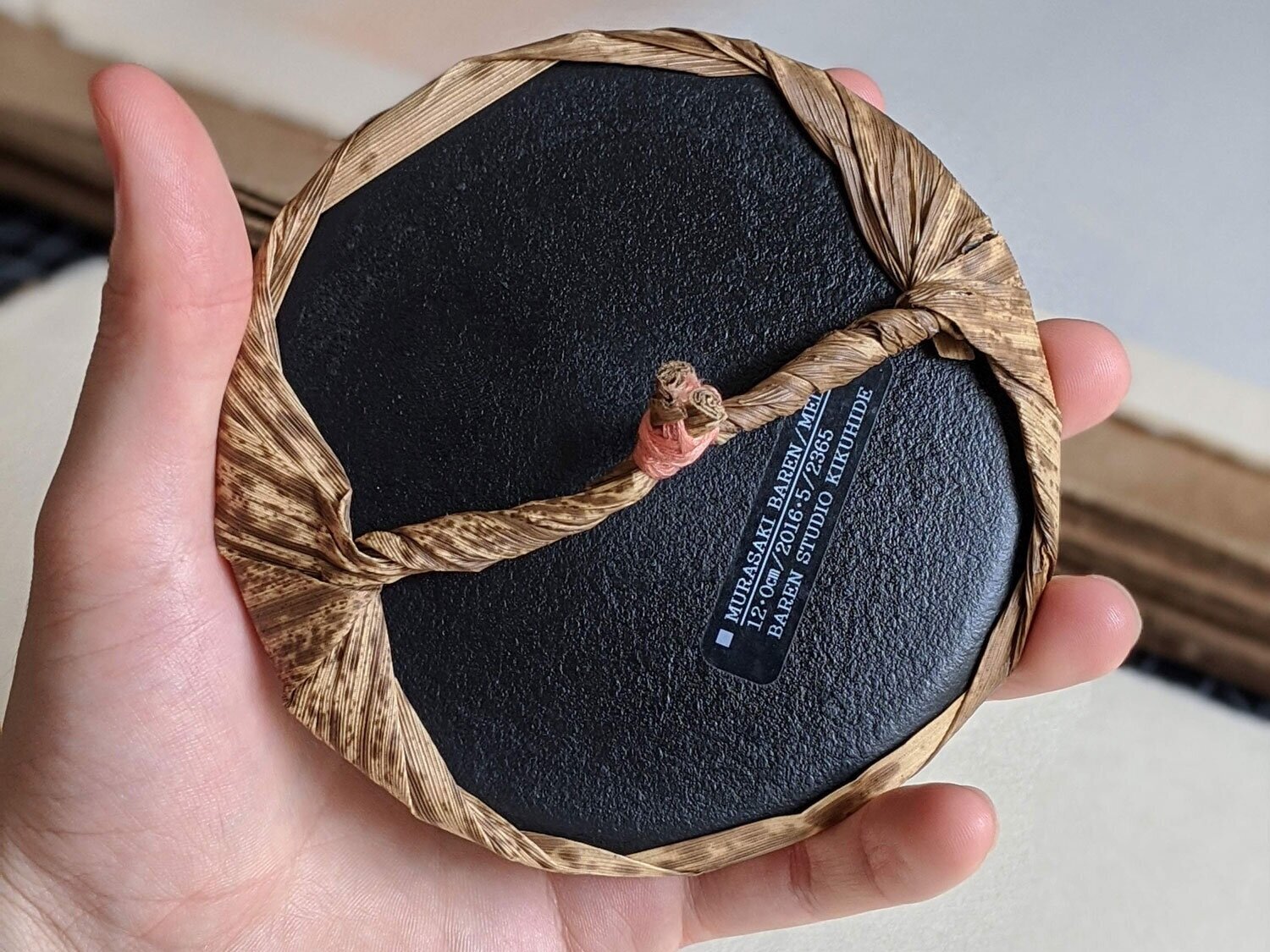 Coiled Bamboo Baren - Intaglio Printmaker