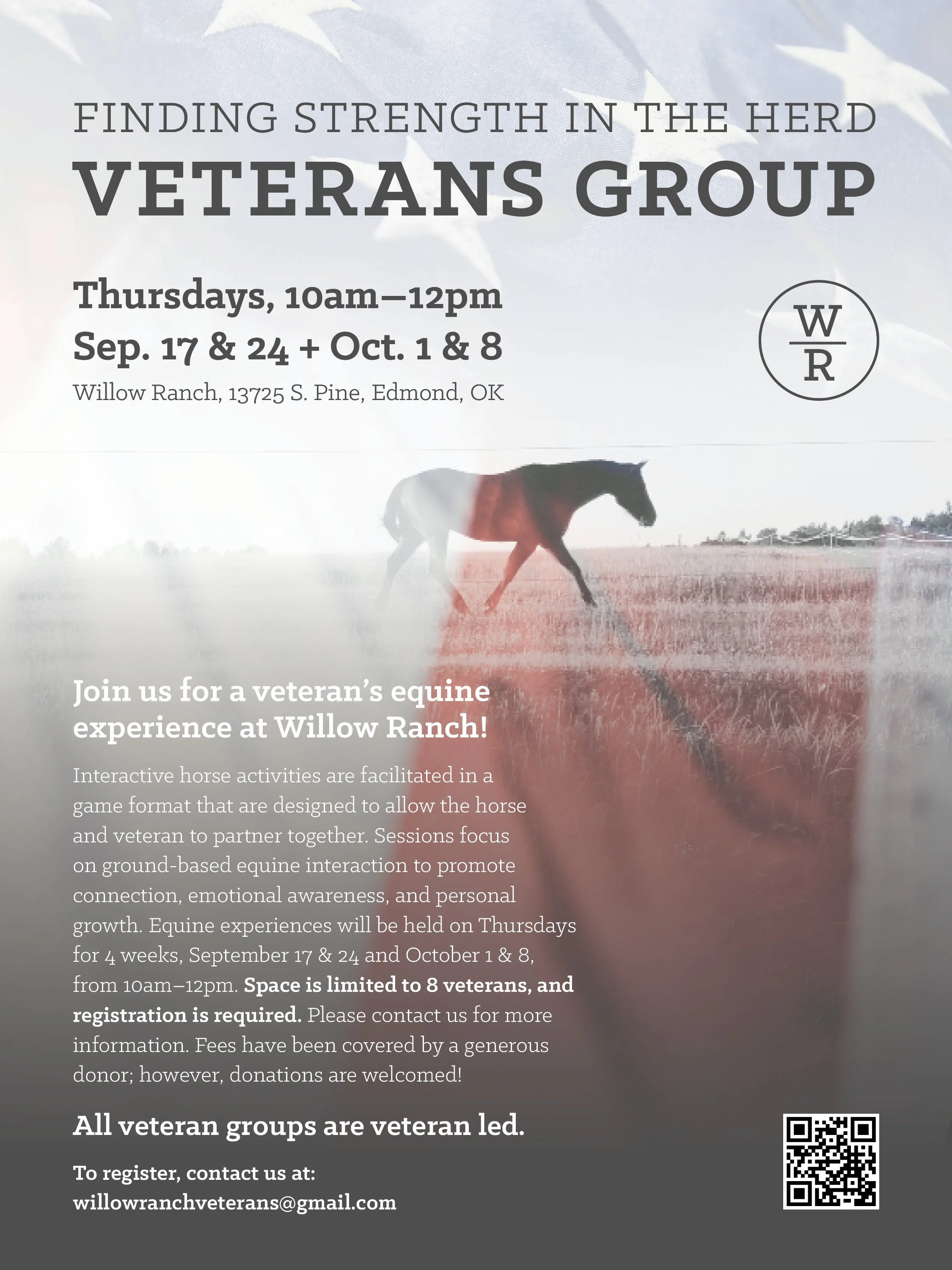 Veterans Group Flyer, Fall 2026