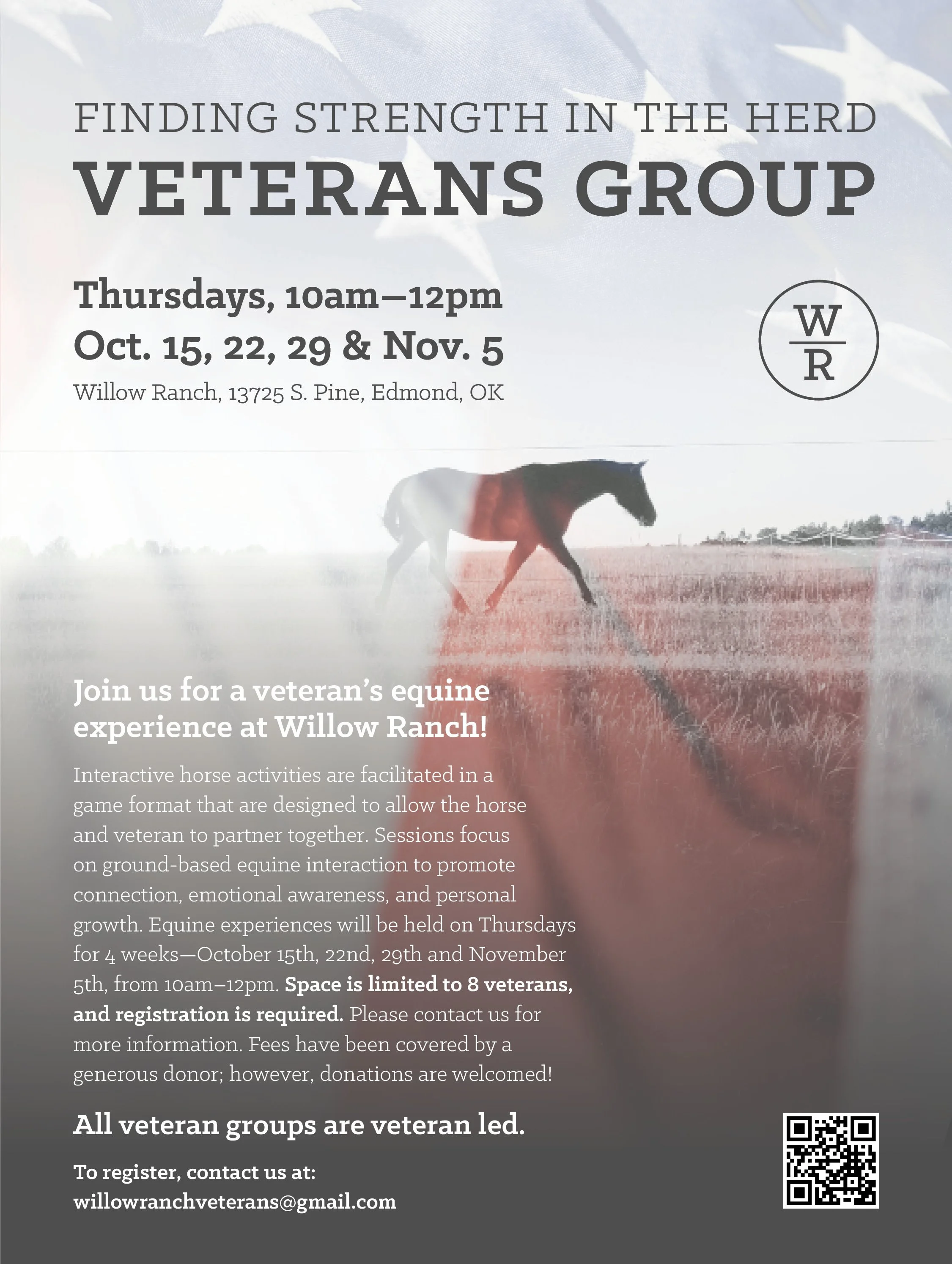 Veterans Group Flyer, Fall 2026
