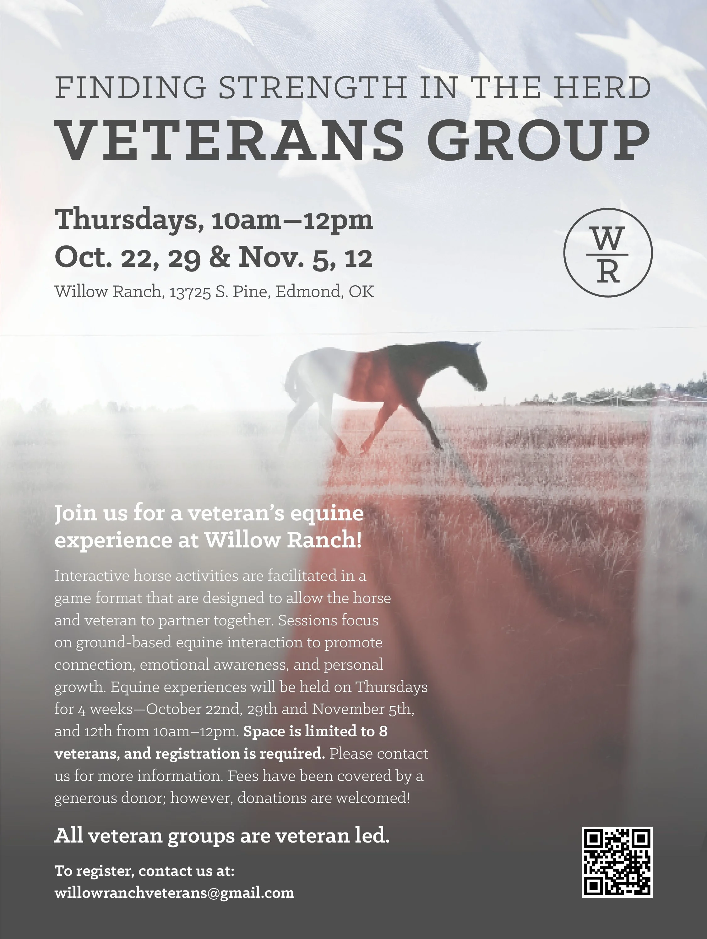 Veterans Group Flyer, Fall 2026