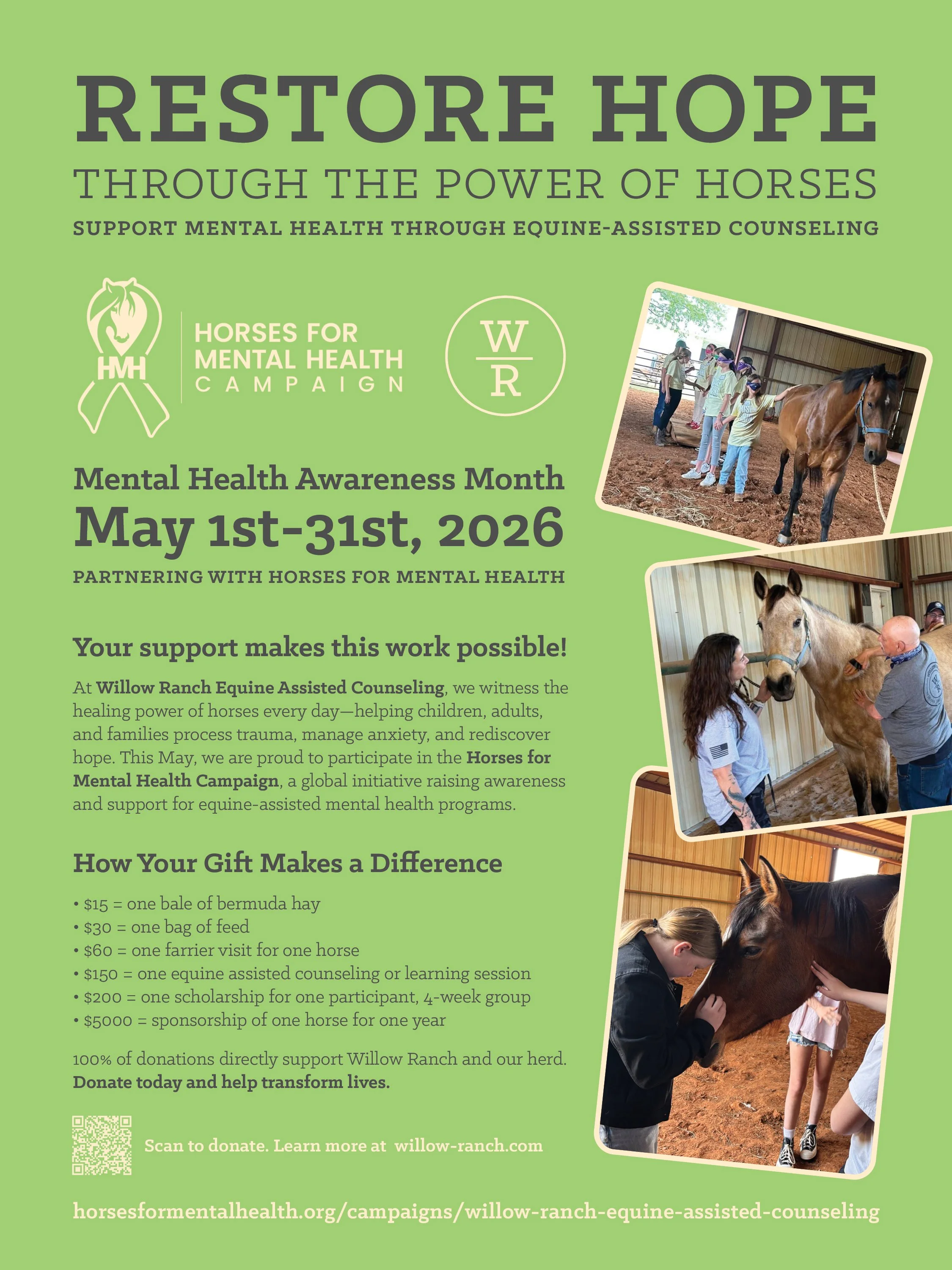 Mental Health Awareness Month Flyer