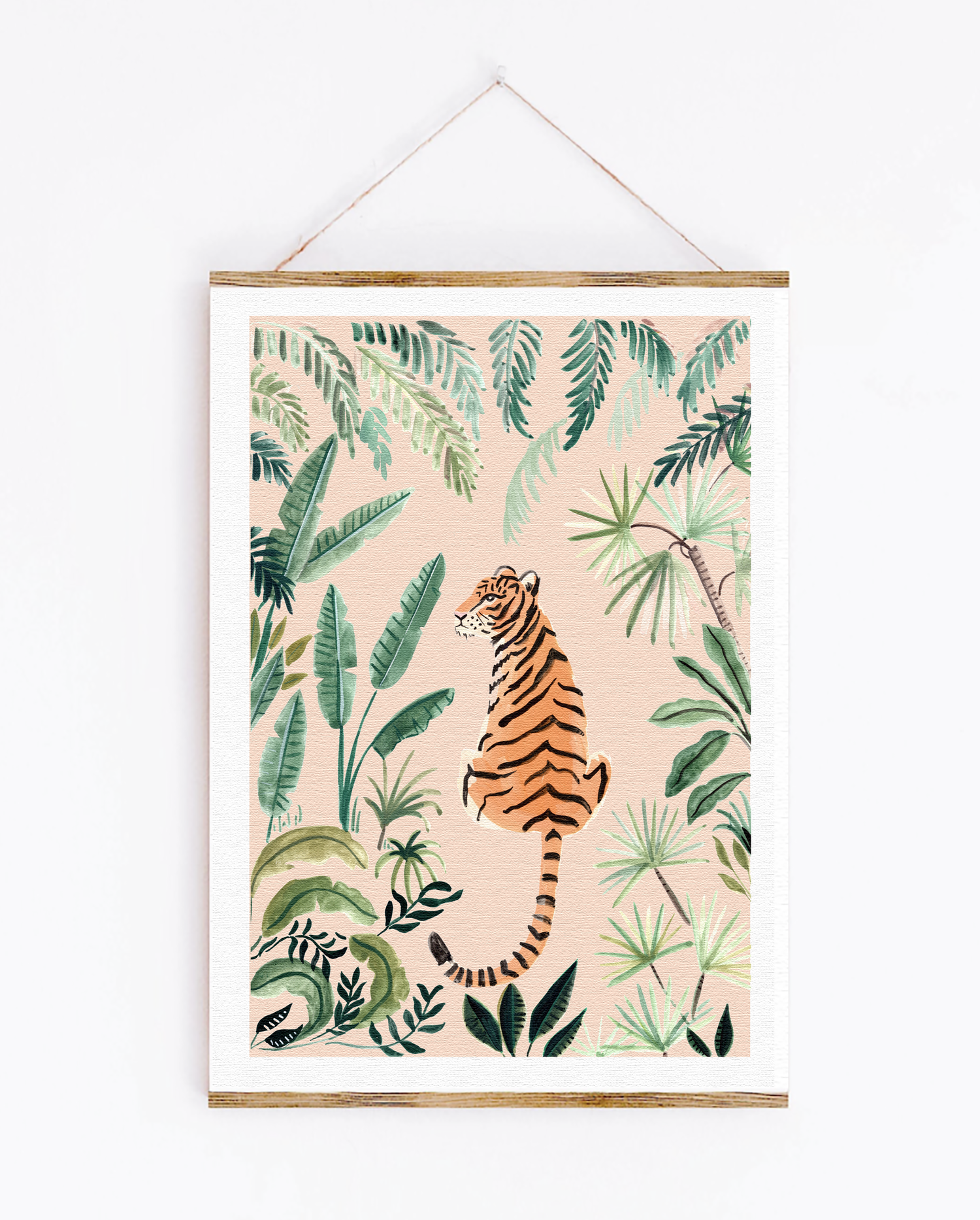 My head is a Jungle Jungle - Tigers Poster by kajumaprints