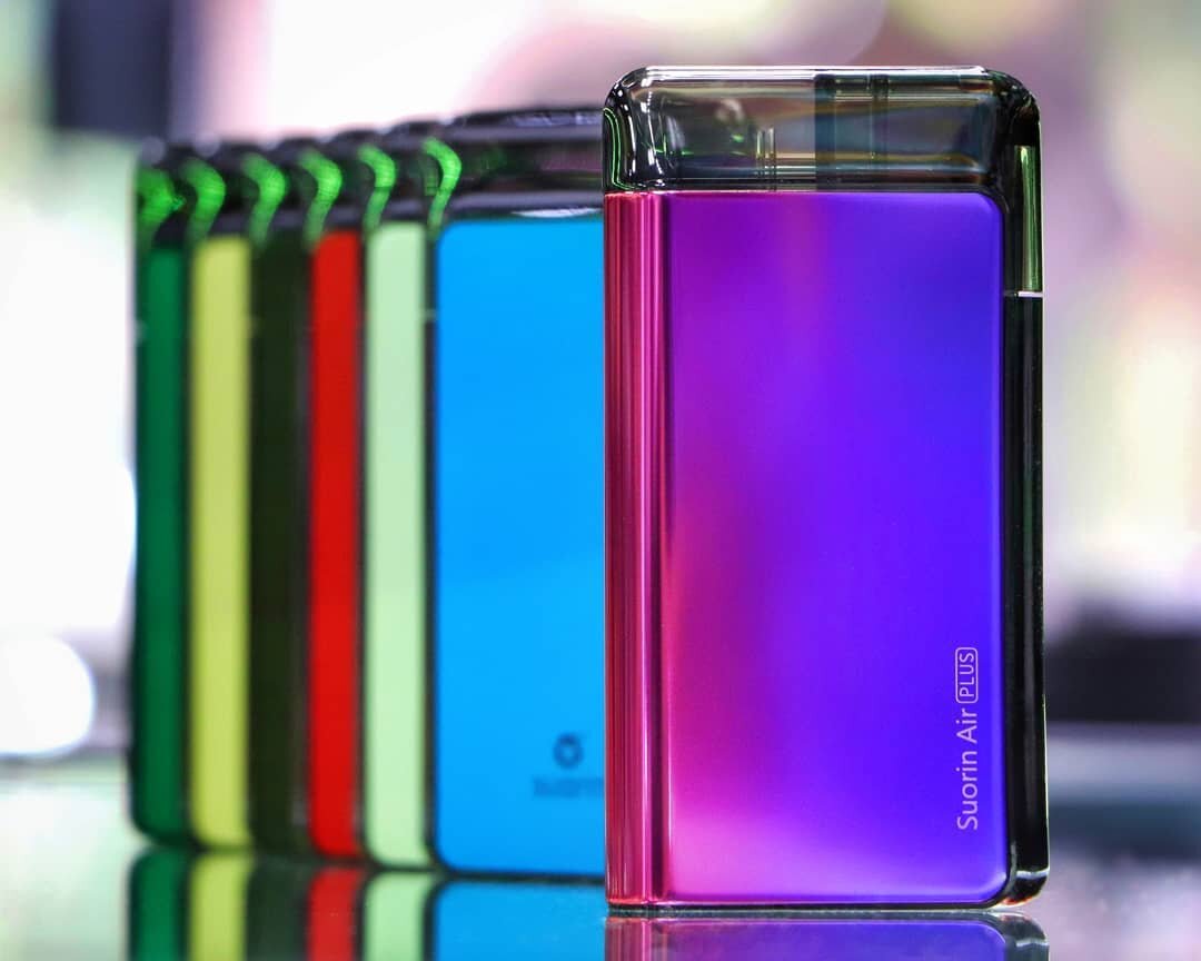 The Suorin Air Plus ➕

This slim and stylish vape features an enlarged liquid capacity of 3.5ml and is designed to be compatible with both sub-ohm and salt juices.&nbsp;It comes with two coil resistance options built into the replacement pod cartridg