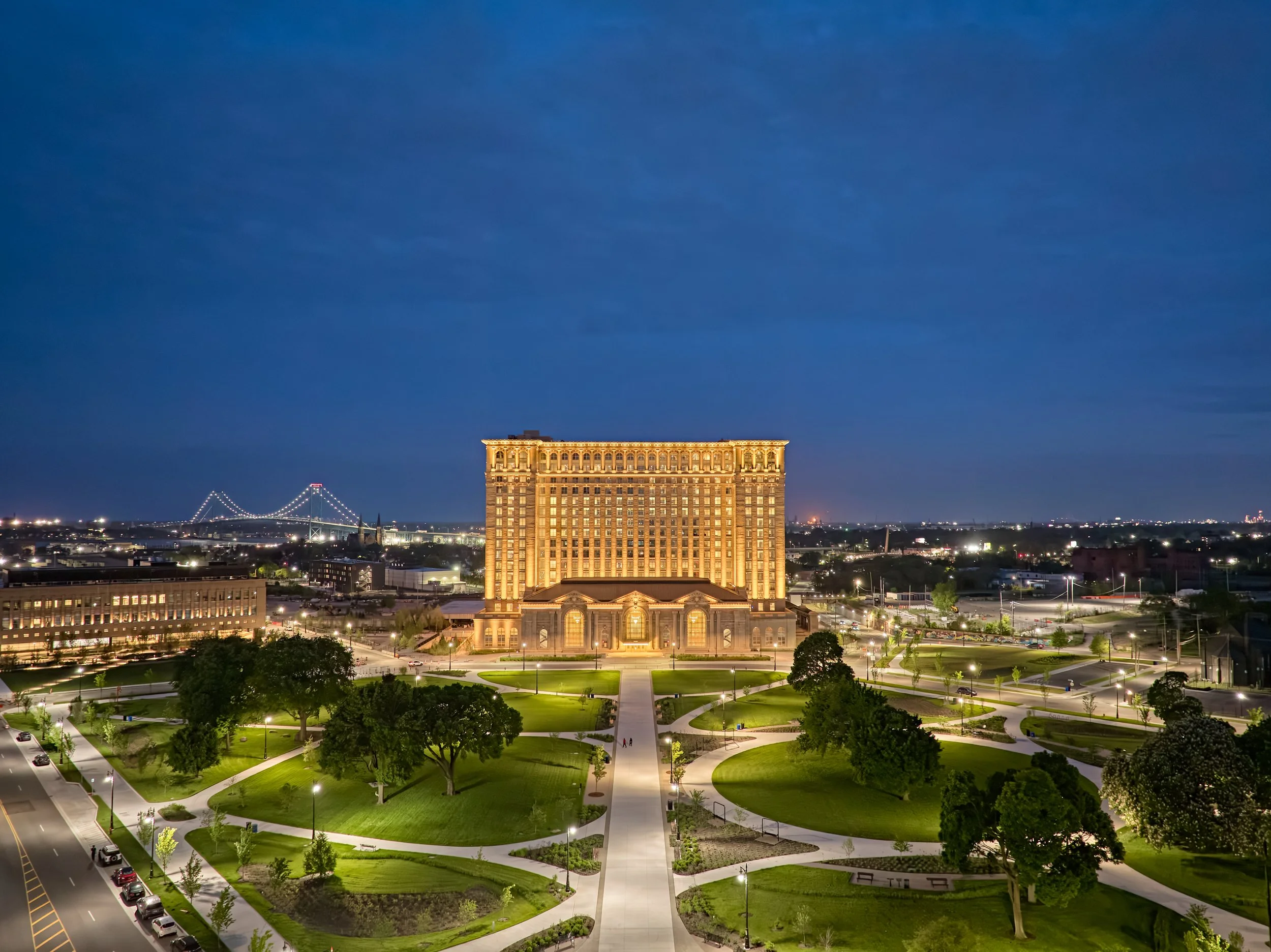 EVA President attends Historic Michigan Central Station Reopening