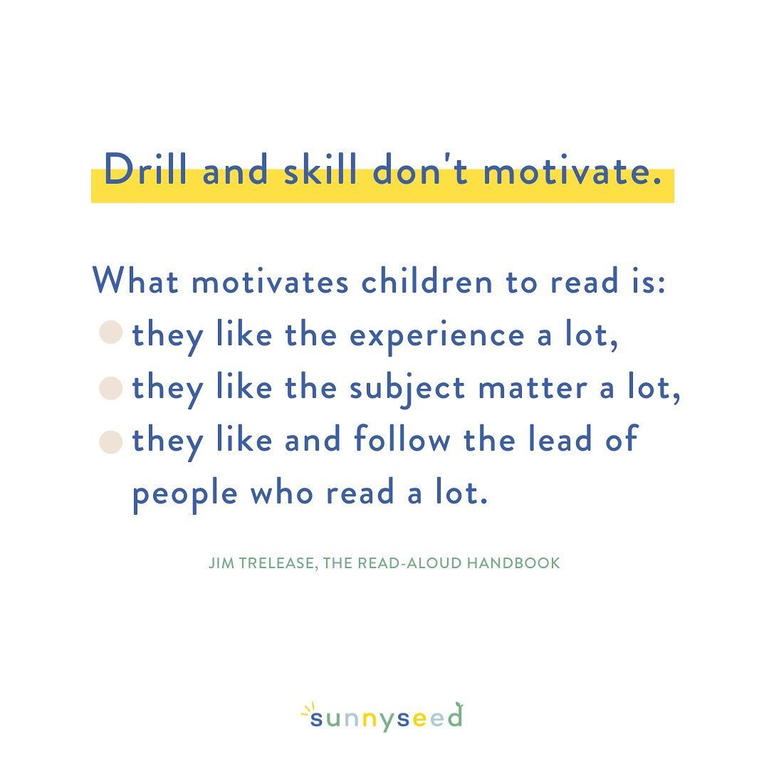 Reading at home should be focused on enjoyment! No strings attached. No quizzes. Just fun.

&hellip;

And if you&rsquo;re doing it right as a teacher, I&rsquo;d say reading at school is mostly enjoyable, too. Even the explicit phonics lessons can be 