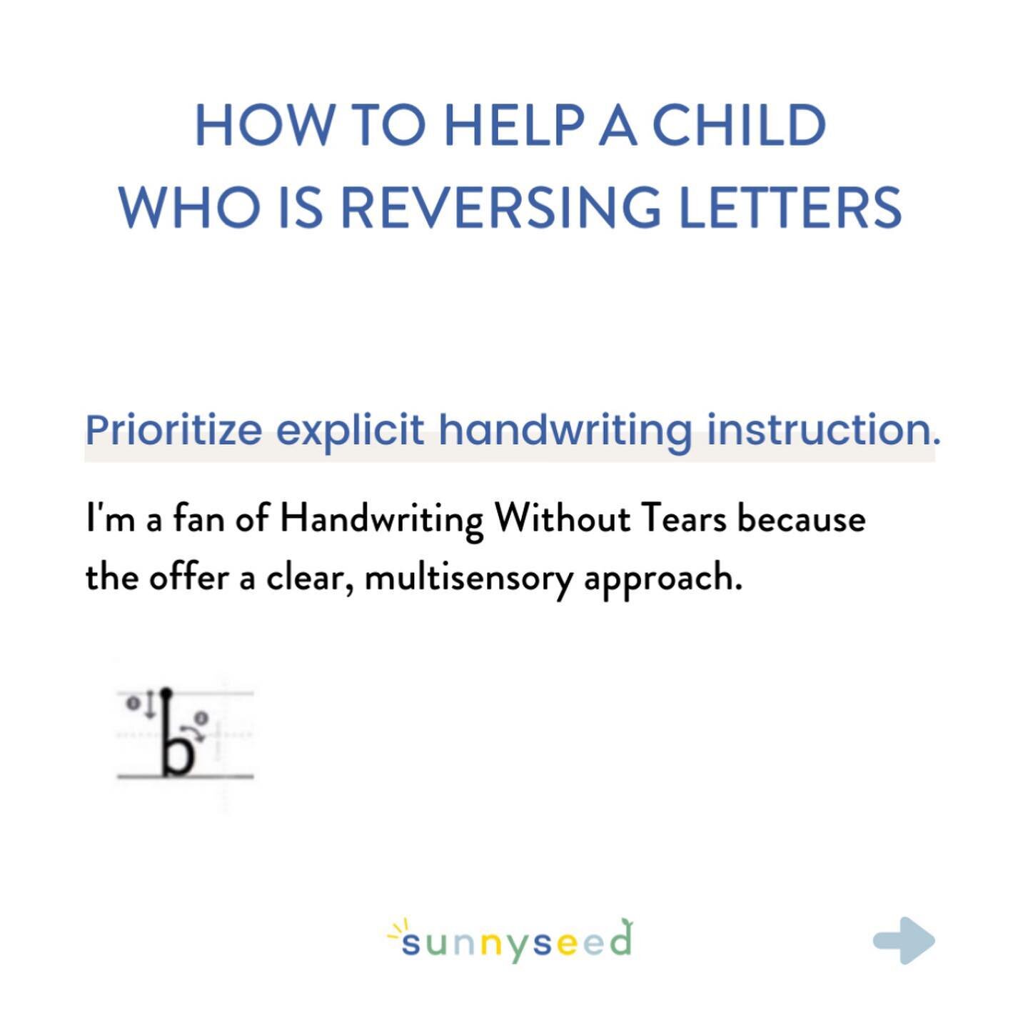 Letter reversals, such as b + d, are most commonly associated with working memory and visual processing issues.
⠀⠀⠀⠀⠀⠀⠀⠀⠀
Children with dyslexia are more likely to make reversals (Brooks et. al., 2011), however NOT all children who reverse letters ha