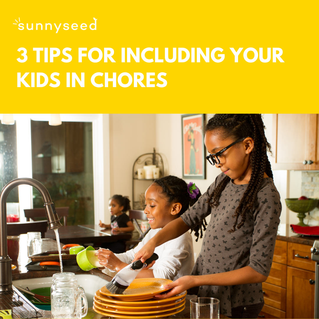 3 Tips for Including Your Kids in Chores