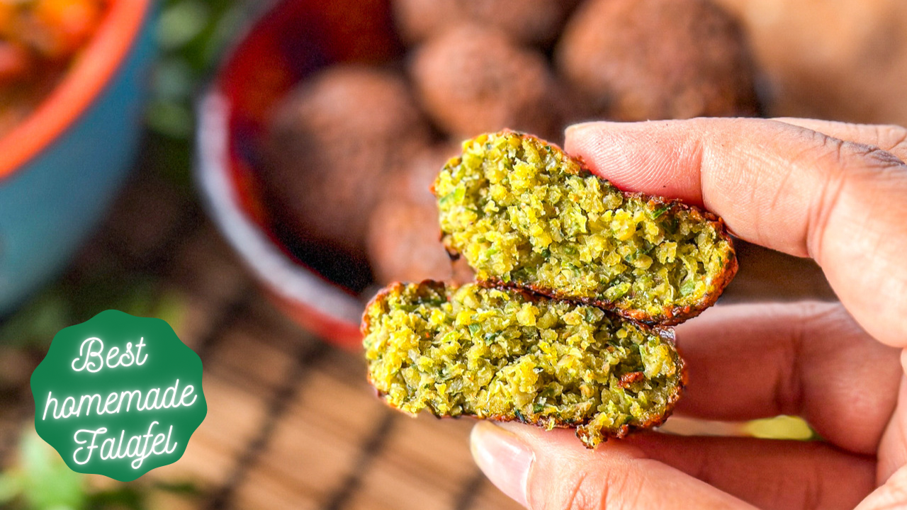 The Best Crispy Homemade Falafel Recipe — The Global Vegetarian