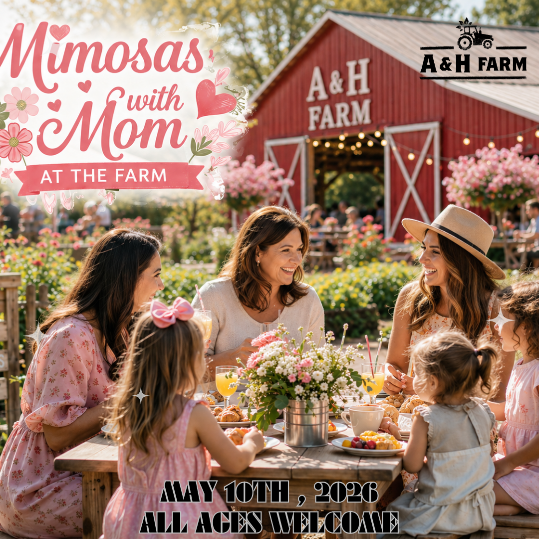🌸 Mimosas with Mom 🥂 Bloom, Brunch &amp; Farm Vibes